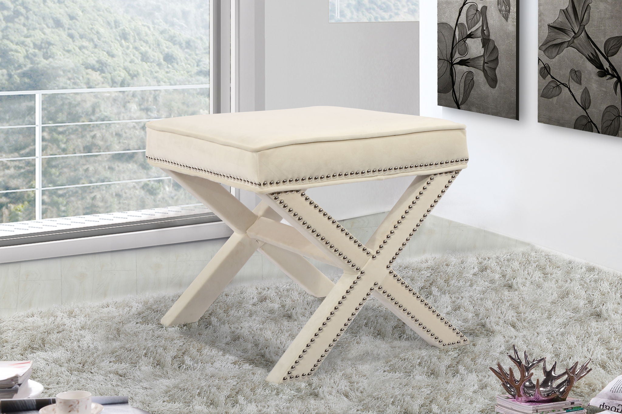 Nixon - Bench Ottoman - Urban Living Furniture (Los Angeles, CA)
