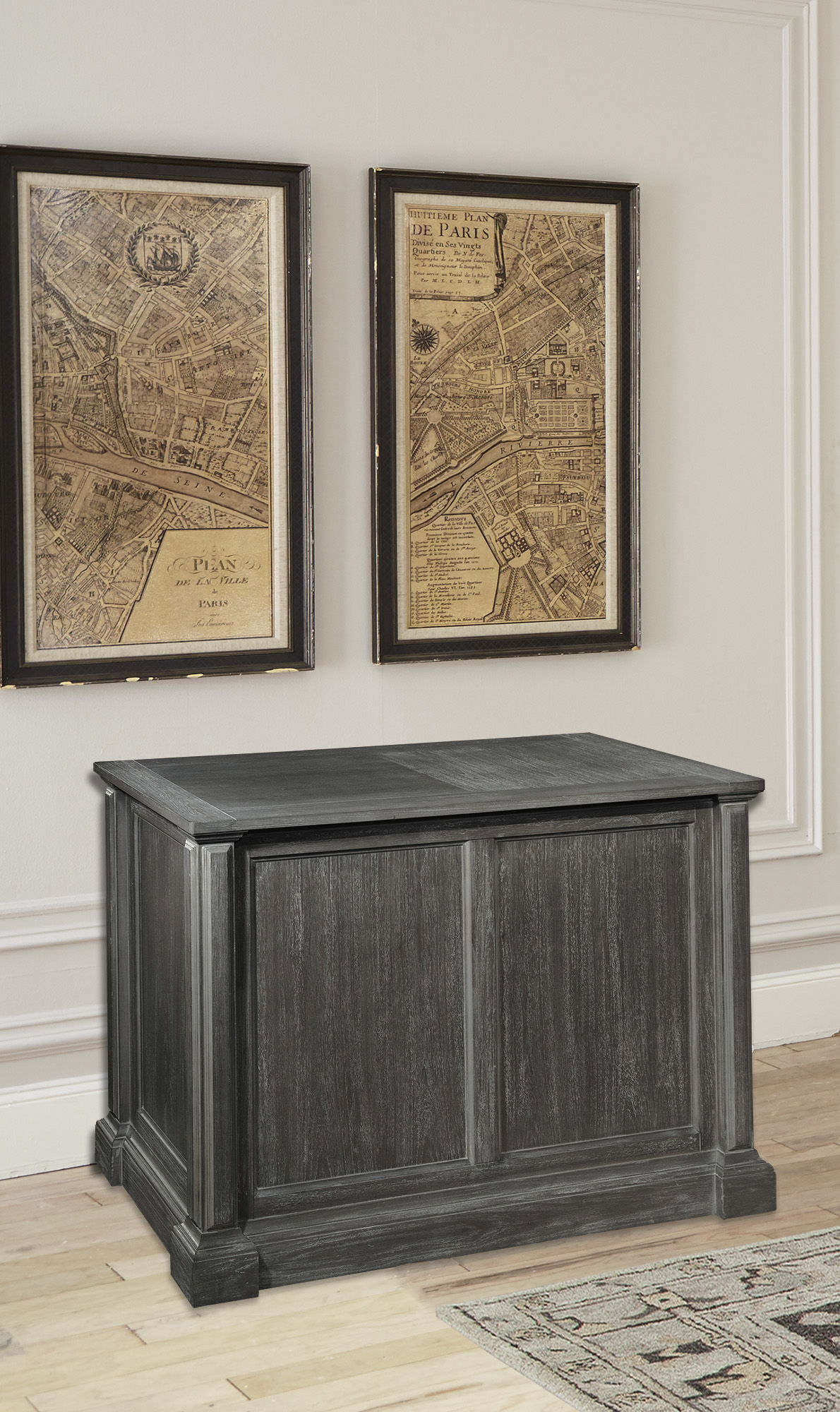 Gramercy Park - Lateral File - Vintage Burnished Smoke - Urban Living Furniture (Los Angeles, CA)