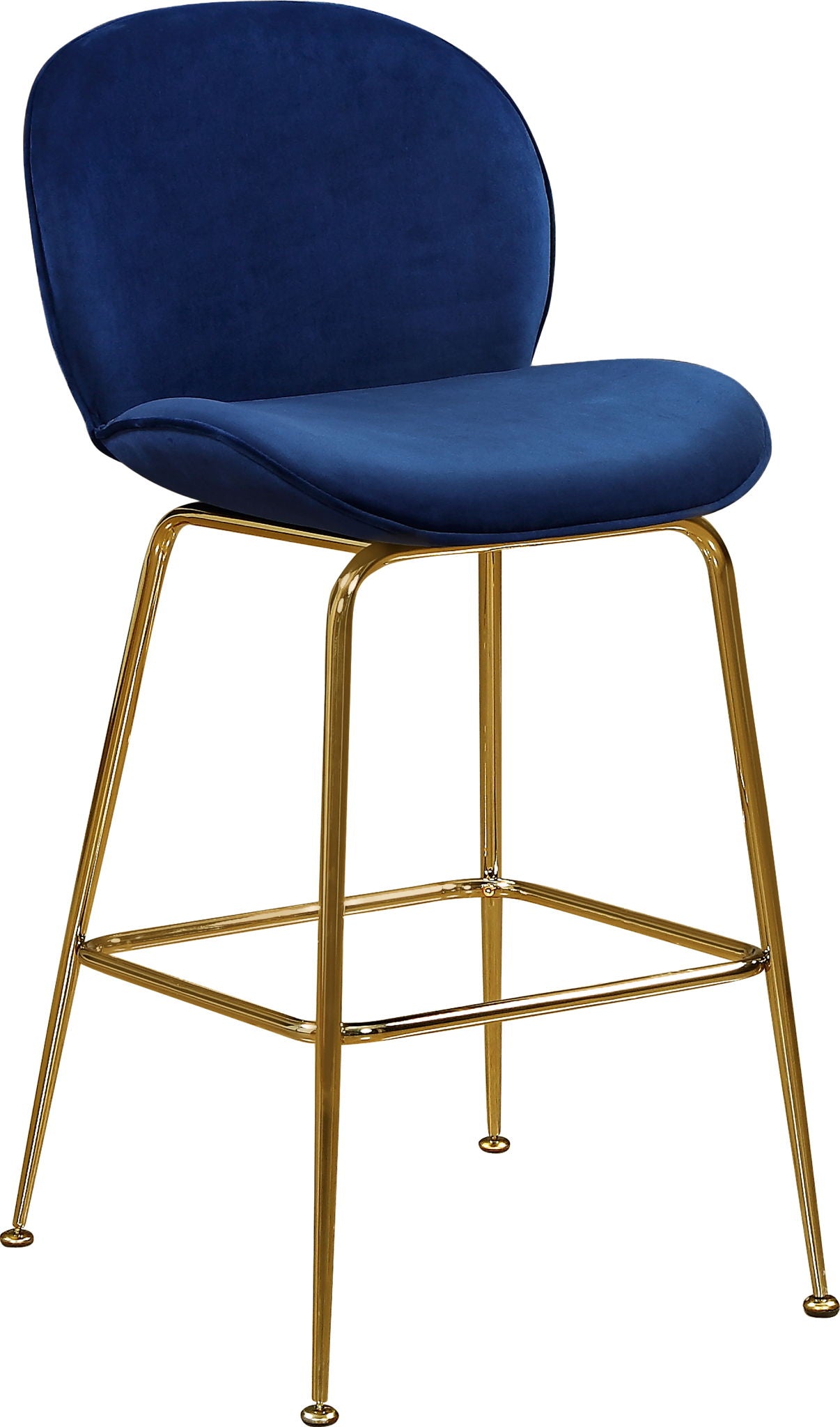 Paris - Stool with Gold Legs (Set of 2) - Urban Living Furniture (Los Angeles, CA)