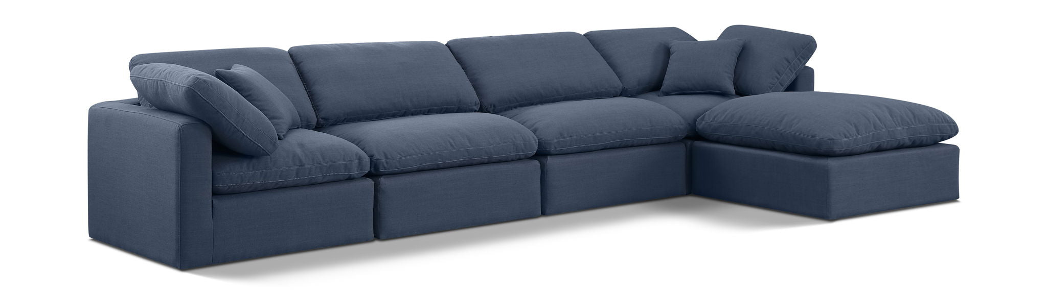 Indulge - Linen 5 Piece Modular Sectional With Chaise - Urban Living Furniture (Los Angeles, CA)