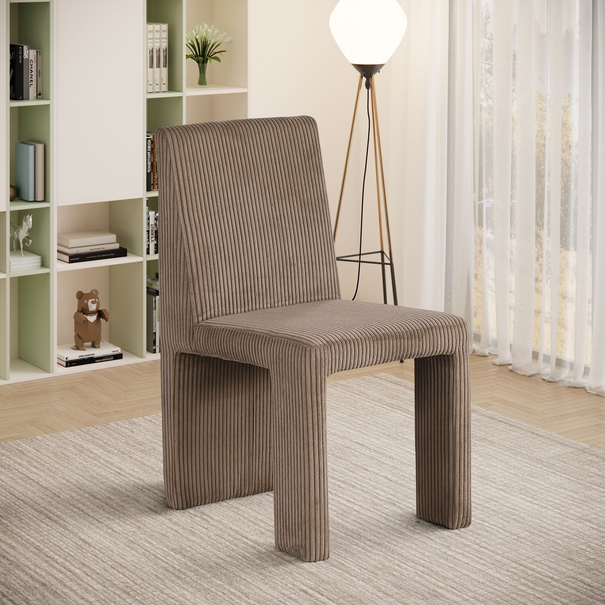 Benson - Microsuede Dining Chair (Set of 2) - Urban Living Furniture (Los Angeles, CA)