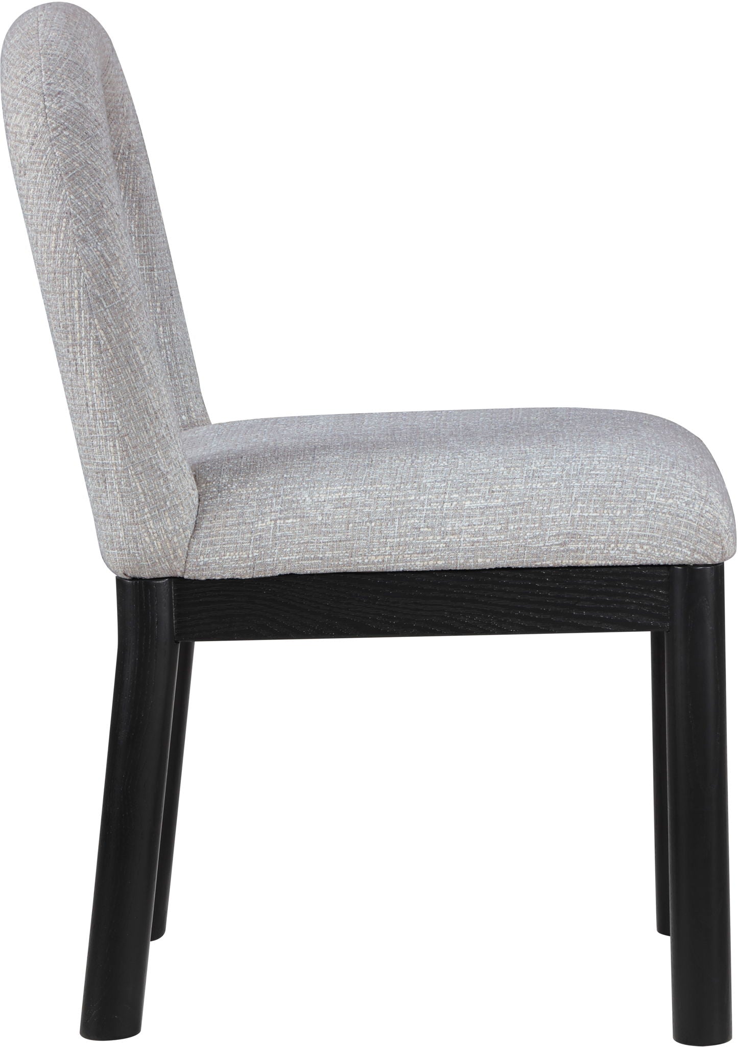 Conrad - Linen Dining Chair With Black Legs - Urban Living Furniture (Los Angeles, CA)