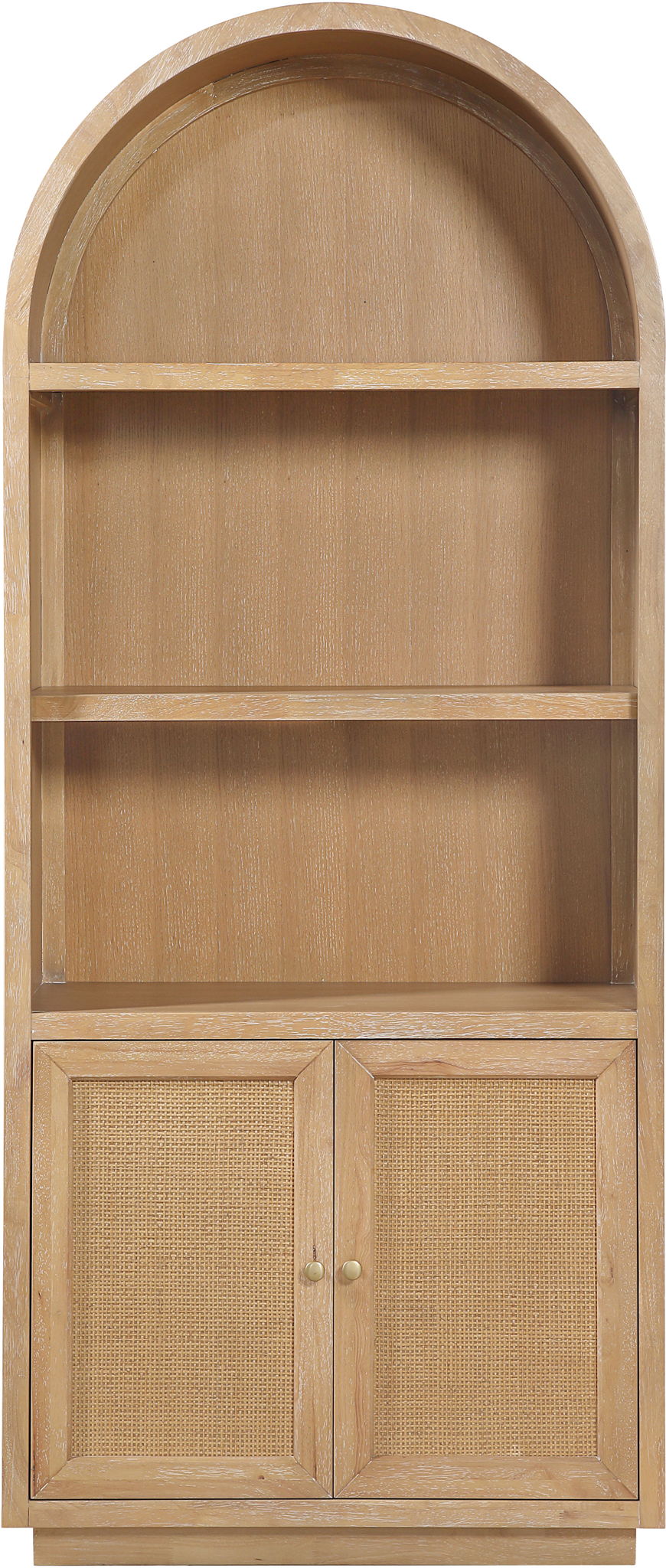 Botanical - Oak Veneer And Solid Wood Bookcase - Urban Living Furniture (Los Angeles, CA)