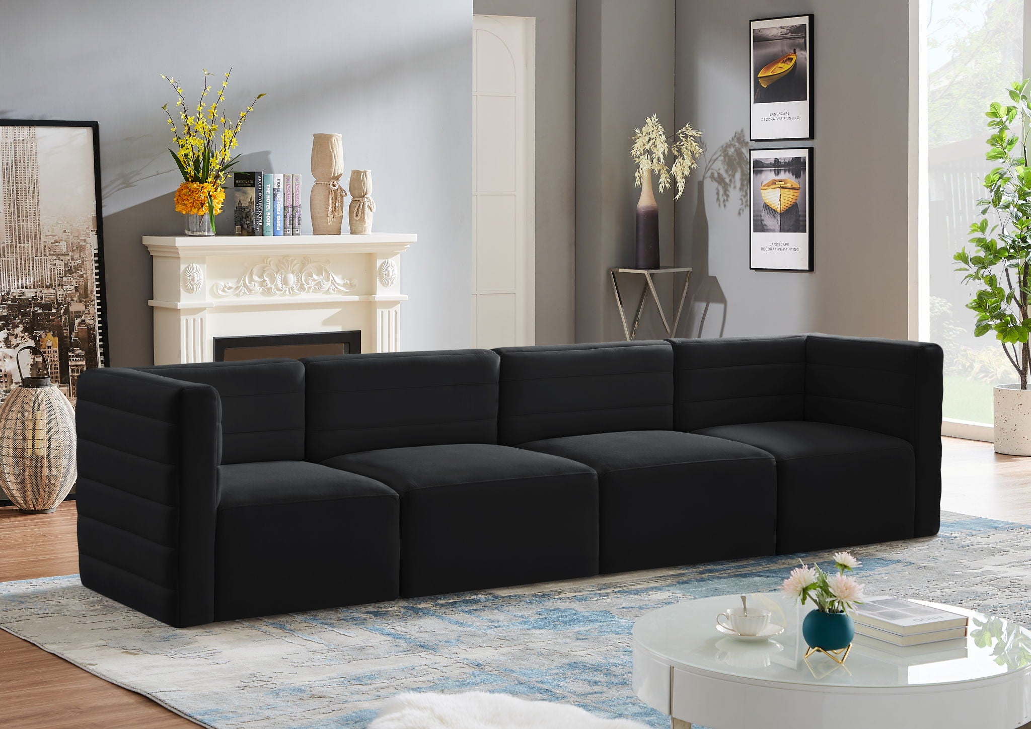 Quincy - Modular 4 Seat Sofa - Urban Living Furniture (Los Angeles, CA)