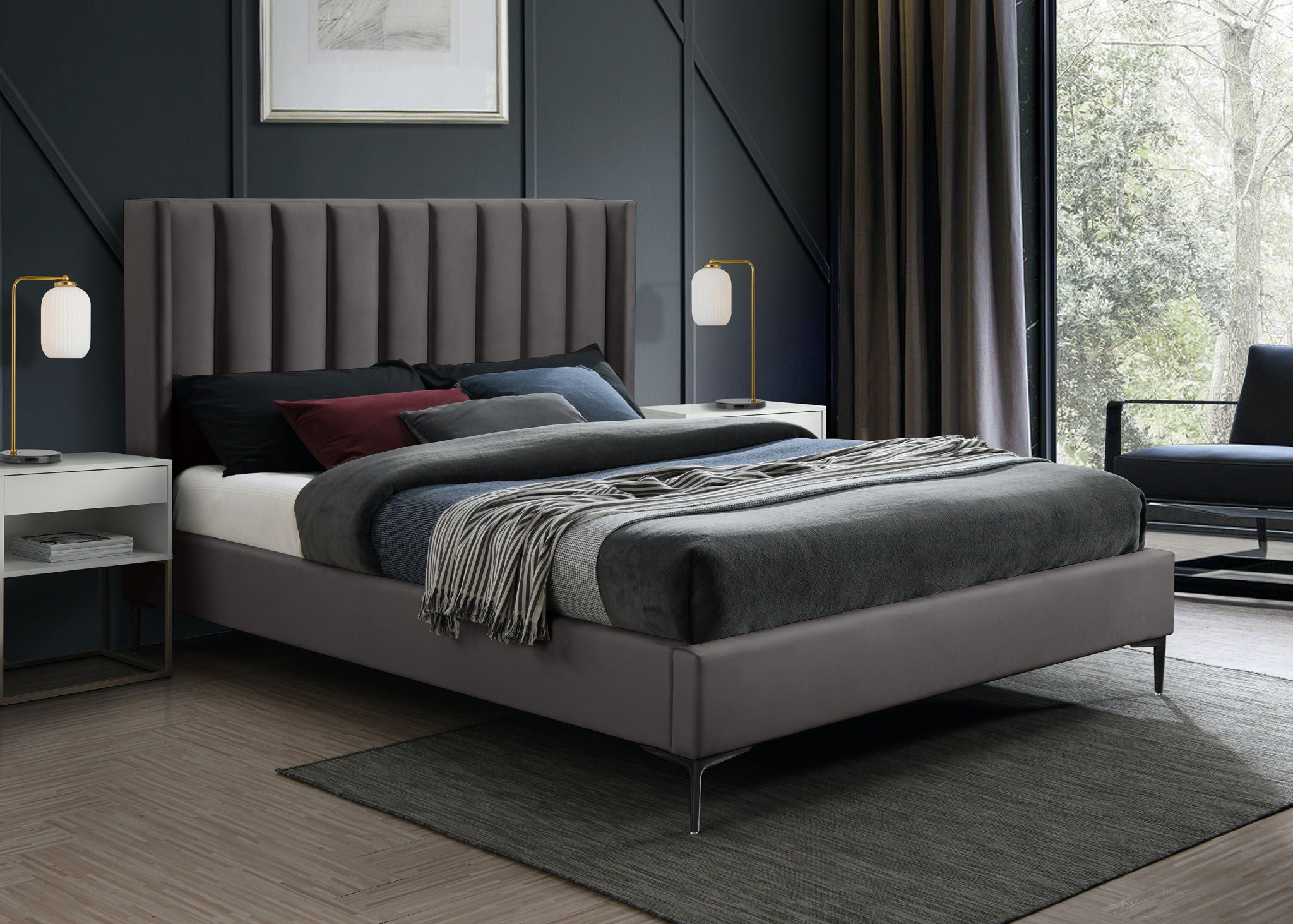 Nadia - Bed - Urban Living Furniture (Los Angeles, CA)