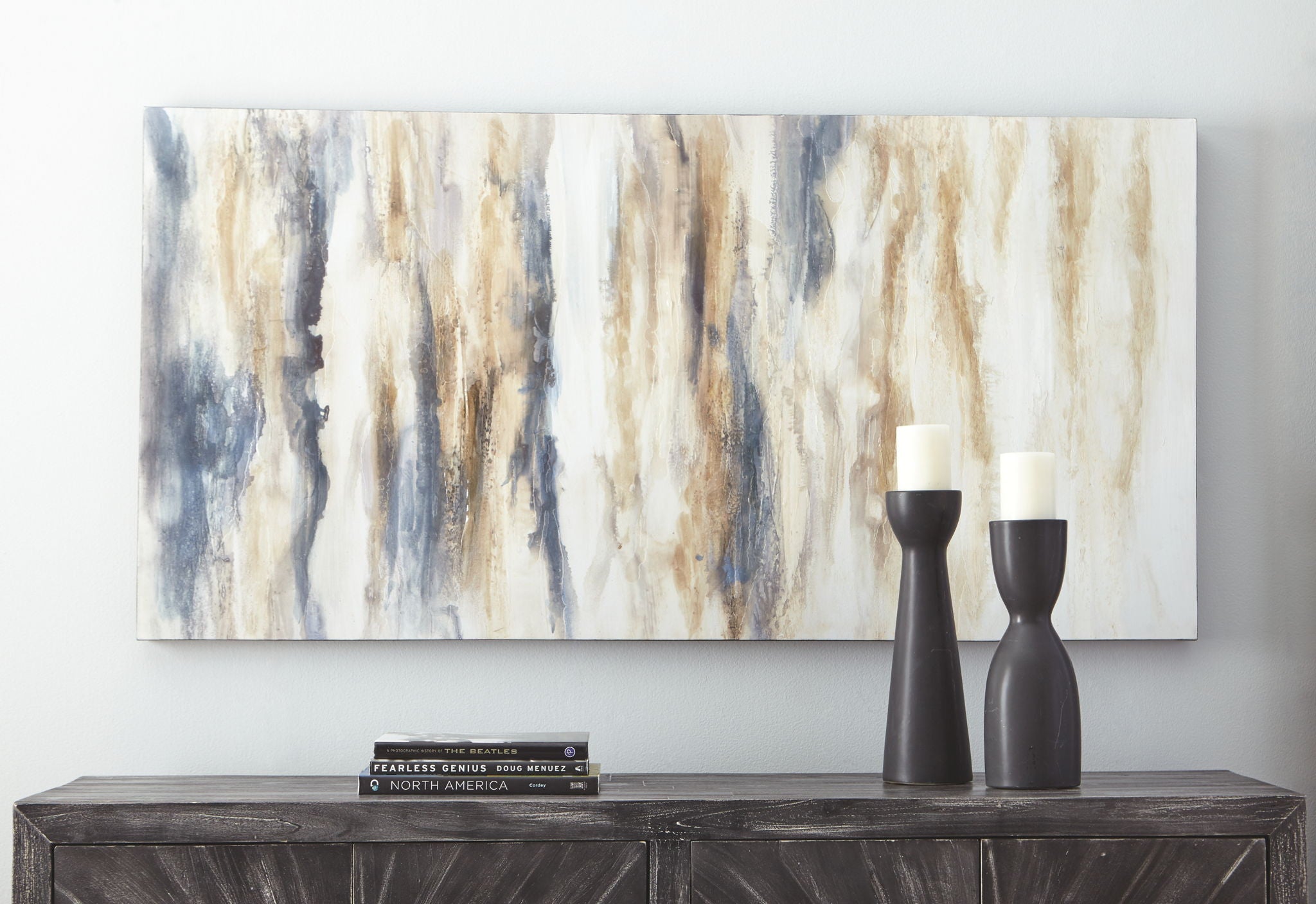 Joely - Blue / Tan - Wall Art - Urban Living Furniture (Los Angeles, CA)