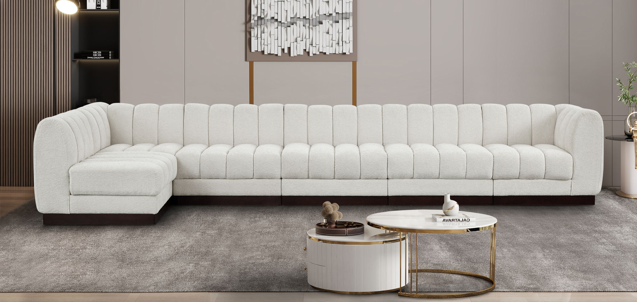Quinn - 6 Piece Modular Sectional - Urban Living Furniture (Los Angeles, CA)