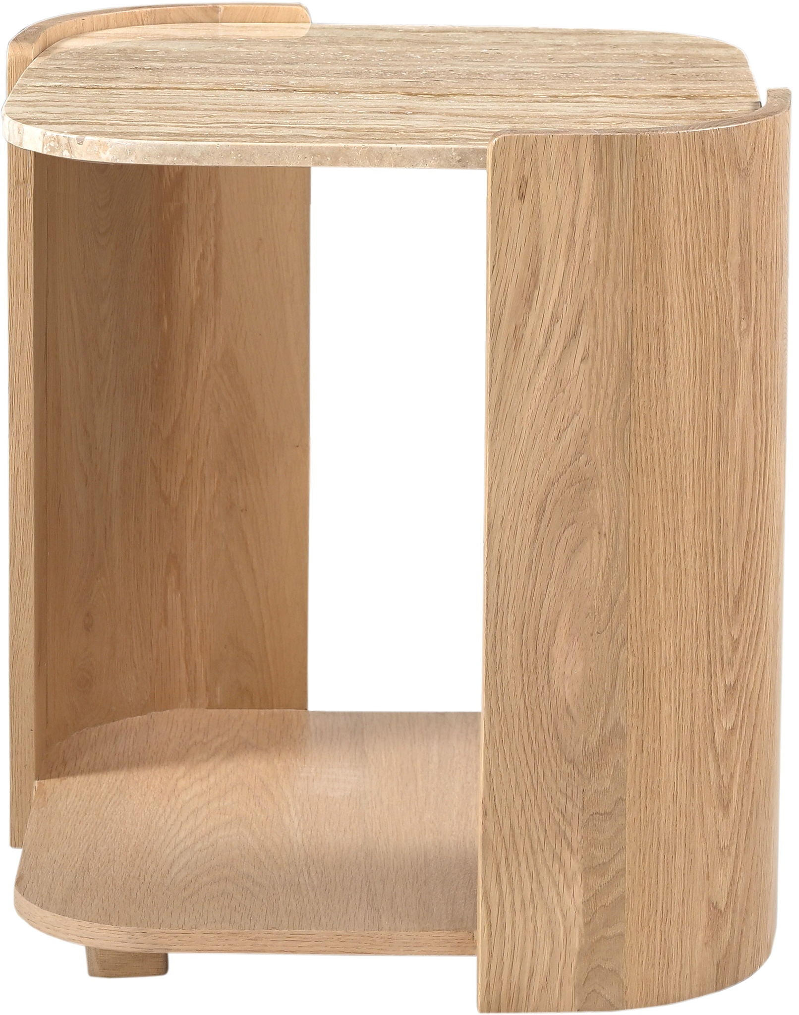 Calabria - Marble And Oak Wood Table - Urban Living Furniture (Los Angeles, CA)