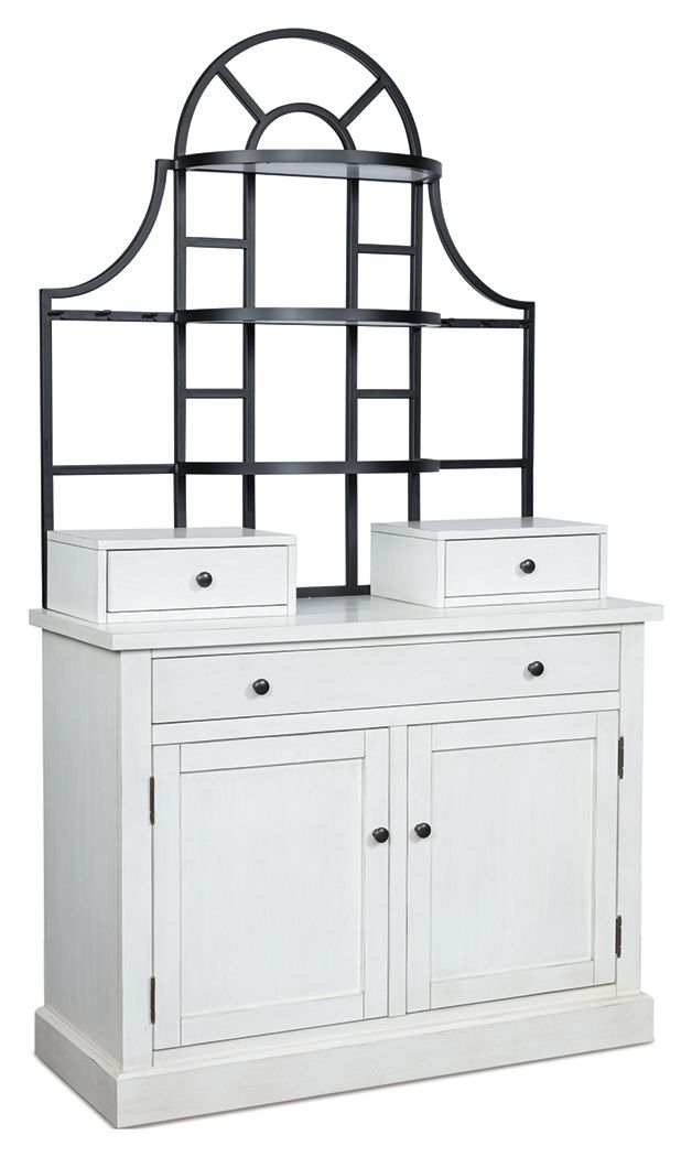Greddinton - White - Baker's Rack - Urban Living Furniture (Los Angeles, CA)