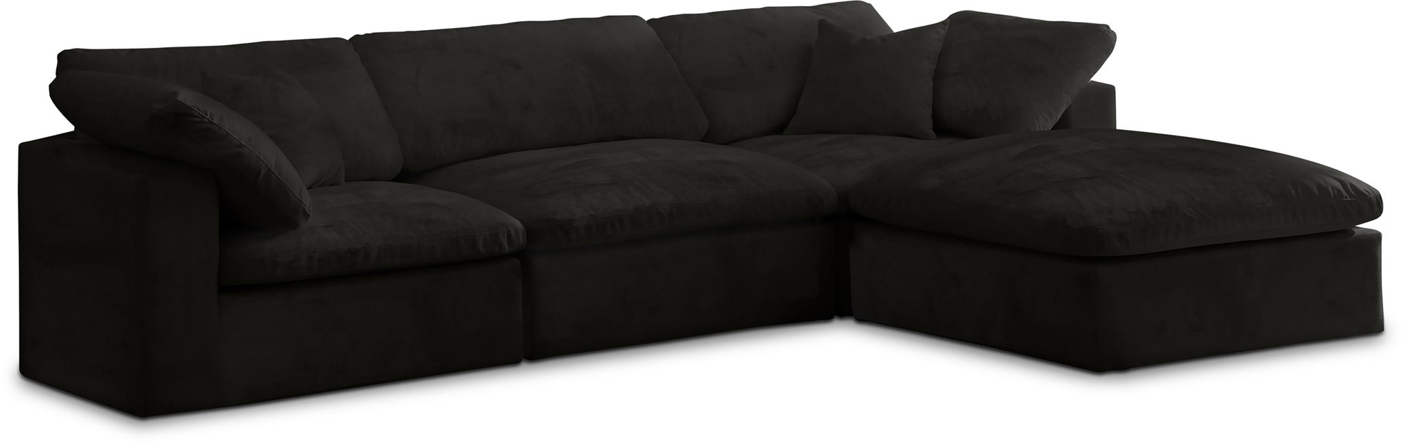 Cozy - 4 Piece Modular Sectional With Chaise - Urban Living Furniture (Los Angeles, CA)