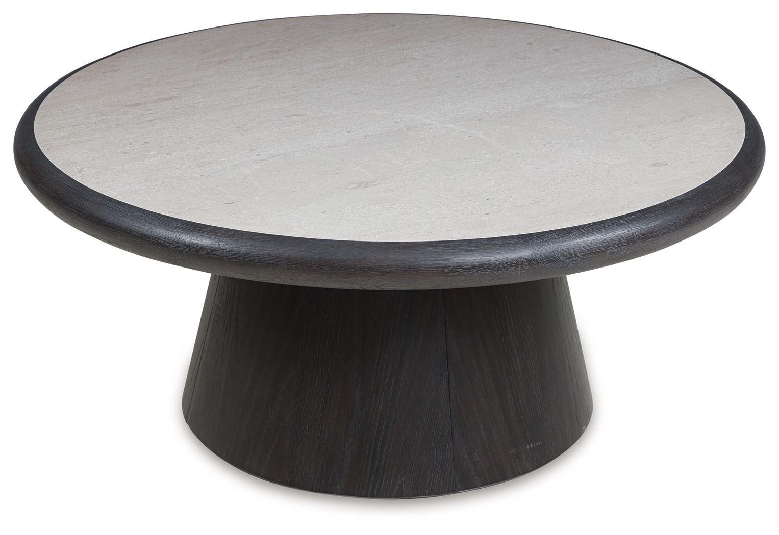 Bracken - French Black - Round Cocktail Table - Urban Living Furniture (Los Angeles, CA)