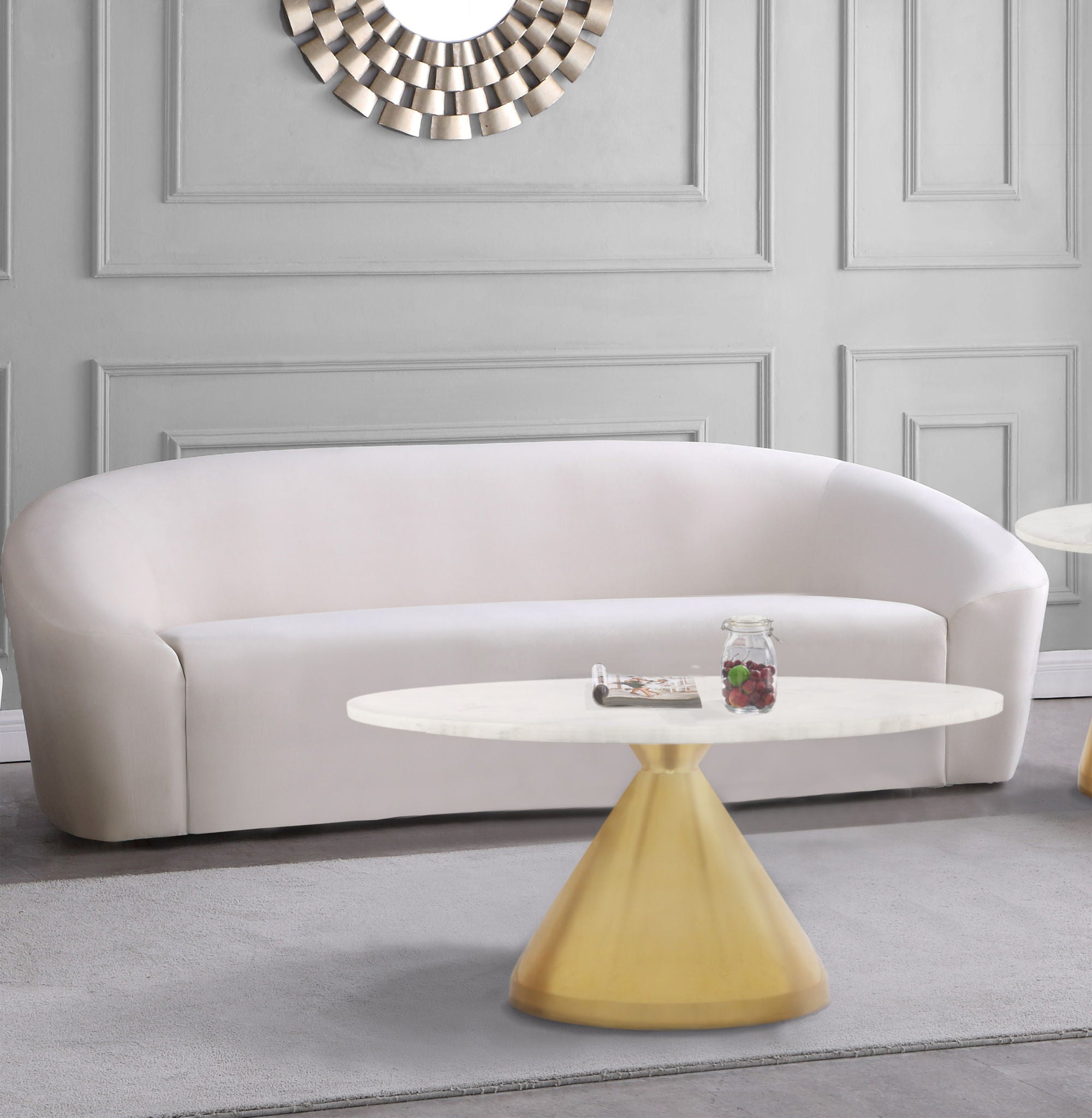 Emery - Coffee Table - White - Urban Living Furniture (Los Angeles, CA)