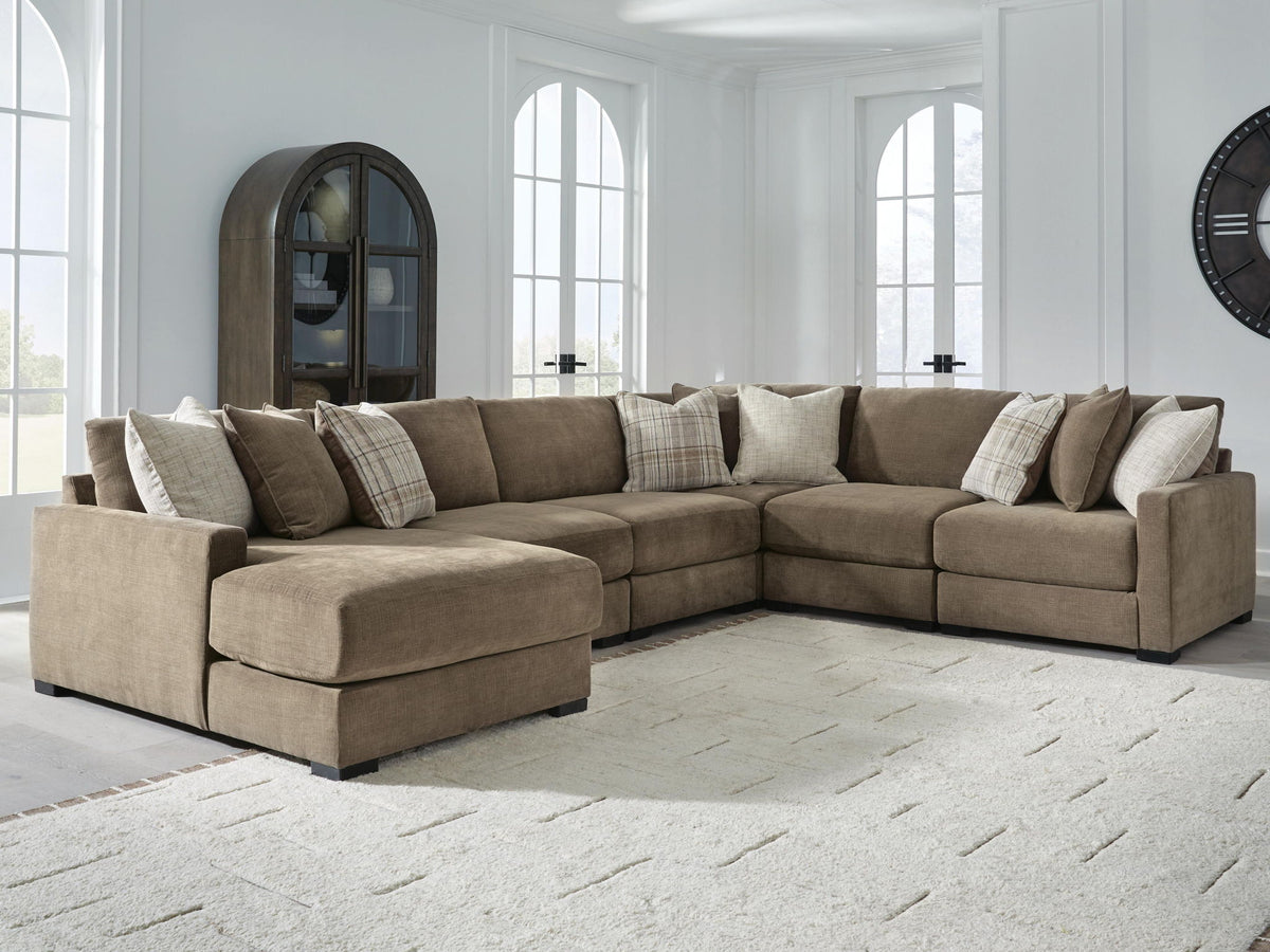 Camellia-Court - 6 Piece Sectional