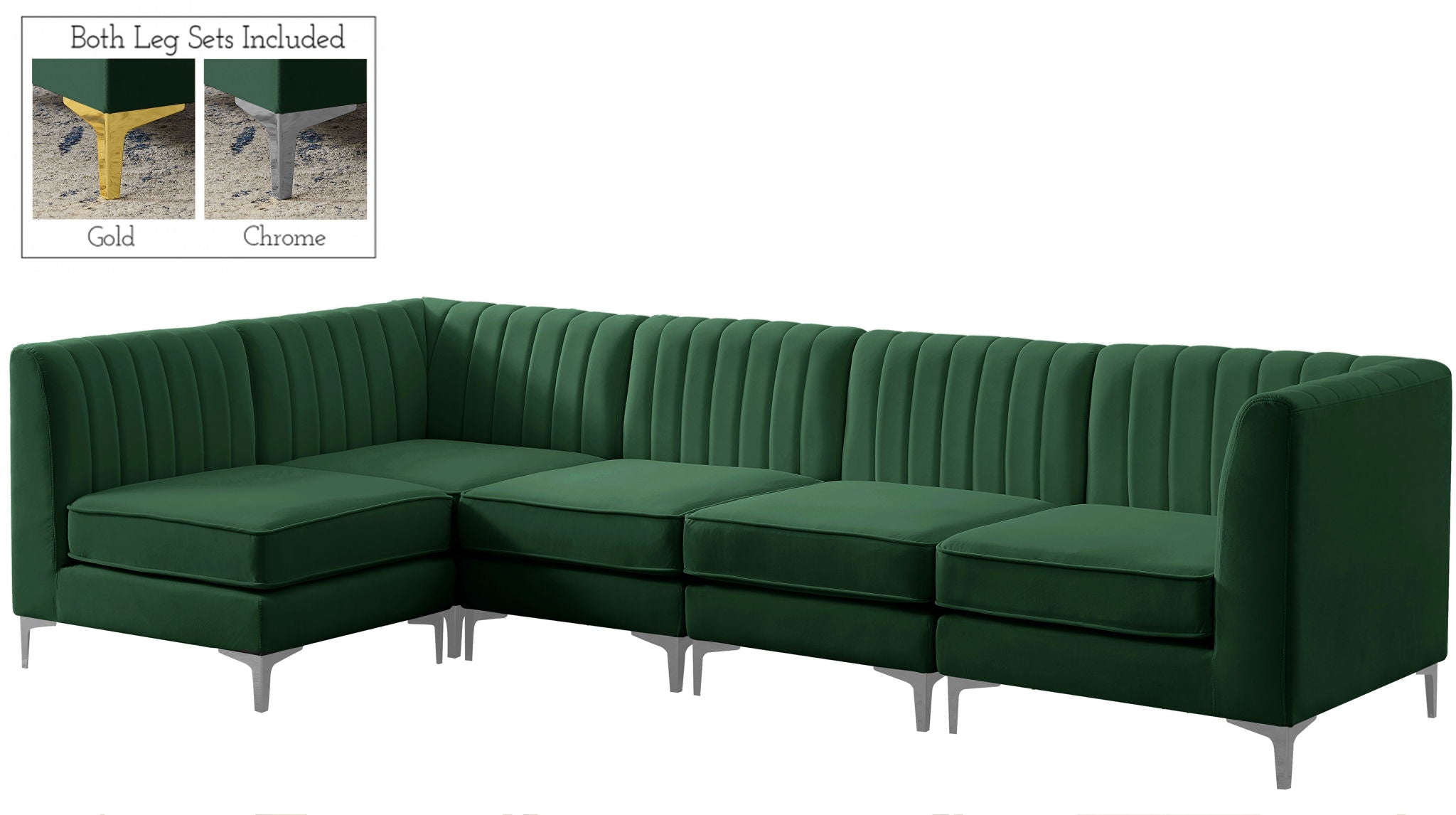 Alina - 5 Piece Modular Sectional - Urban Living Furniture (Los Angeles, CA)
