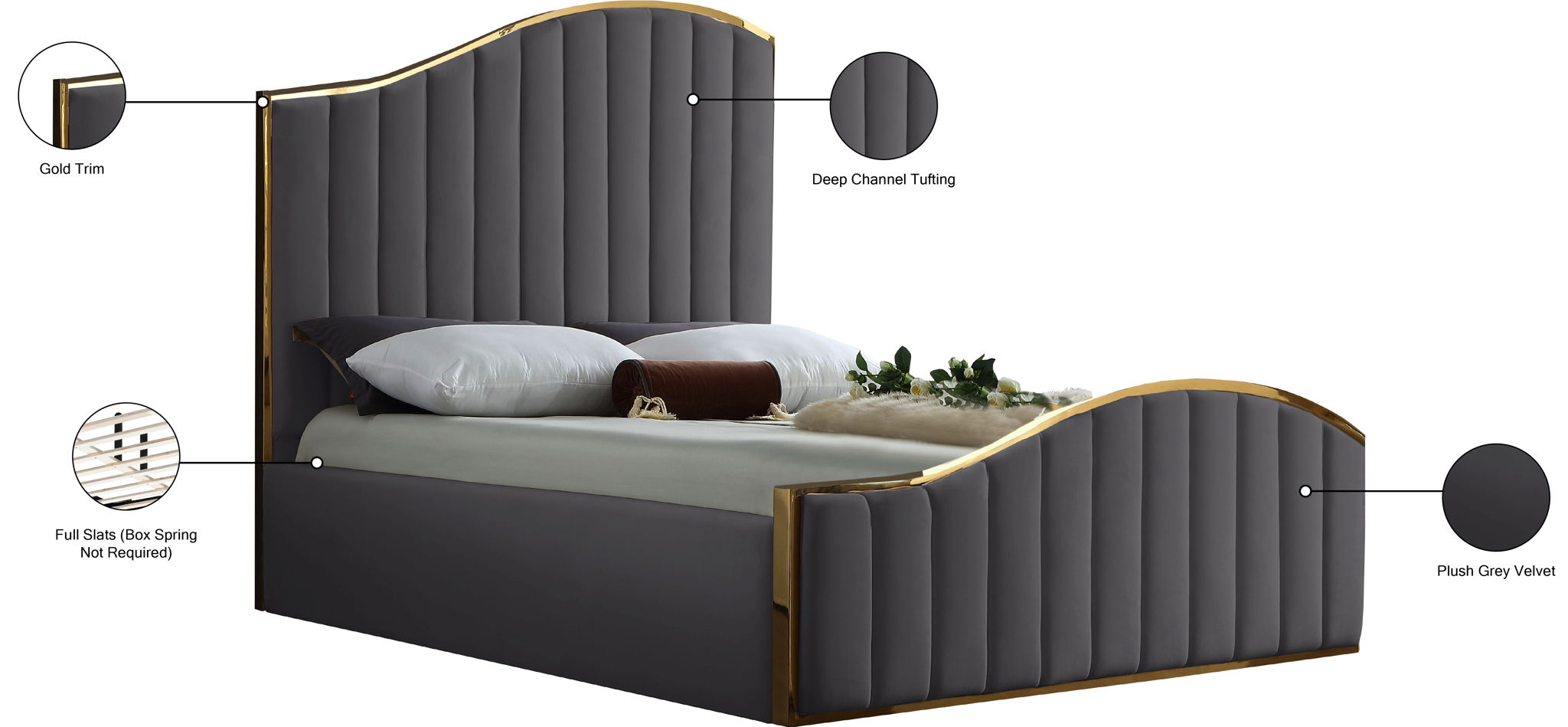 Jolie - Bed - Urban Living Furniture (Los Angeles, CA)
