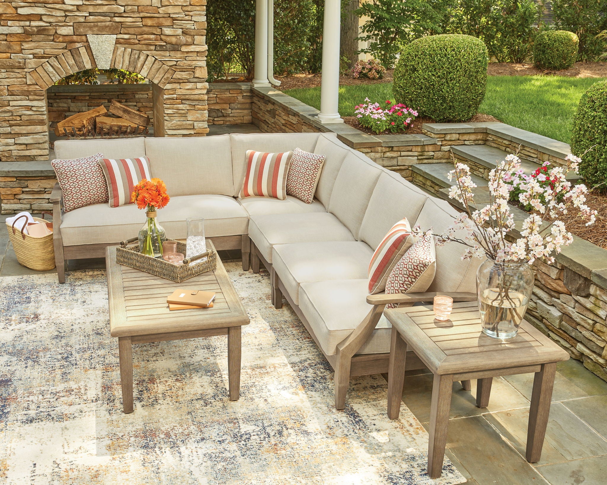 Clare View - Outdoor Sectional - Urban Living Furniture (Los Angeles, CA)