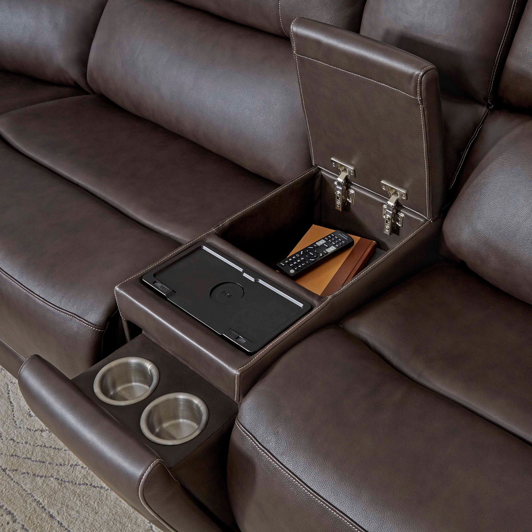 Easton - Power Reclining Sectional With Power Adjustable Headrests - Urban Living Furniture (Los Angeles, CA)