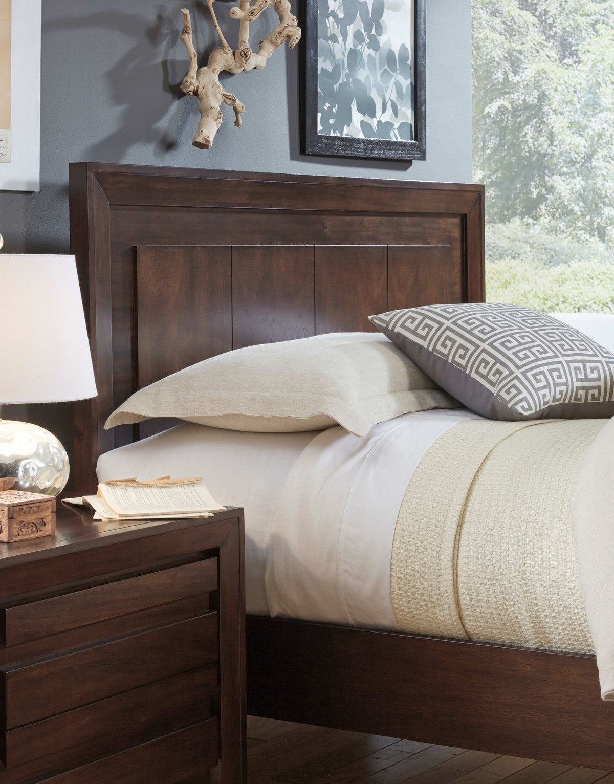 Element - Nightstand - Chocolate Brown