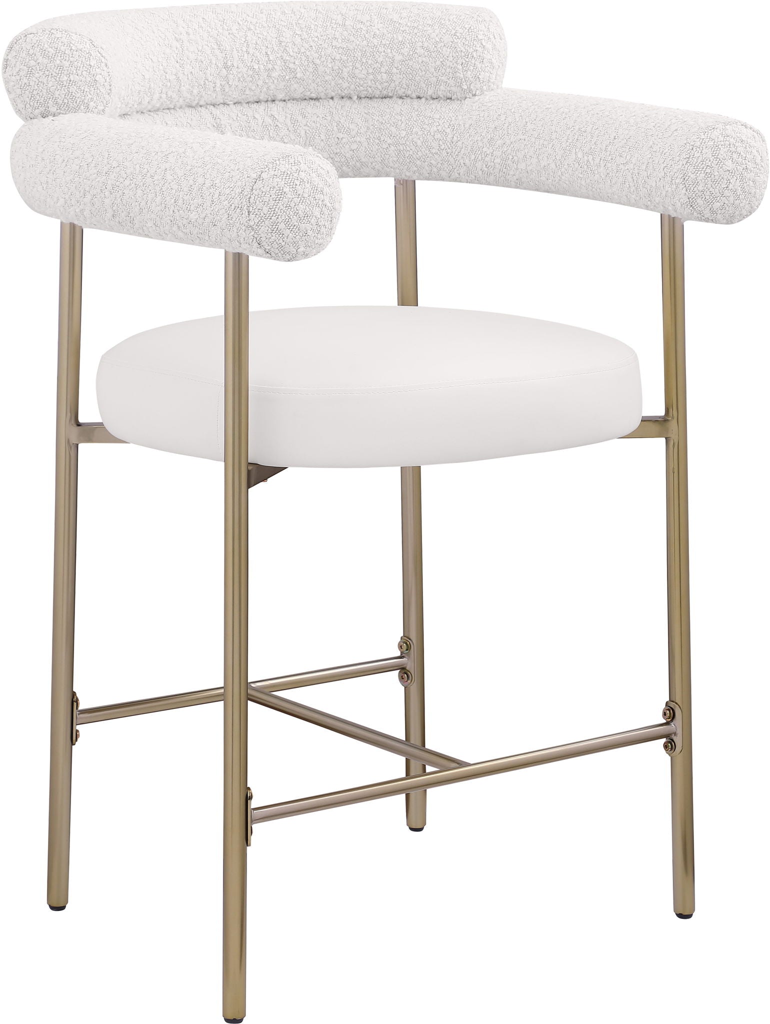 Blake - Counter Stool With Bronze Legs (Set of 2) - Urban Living Furniture (Los Angeles, CA)