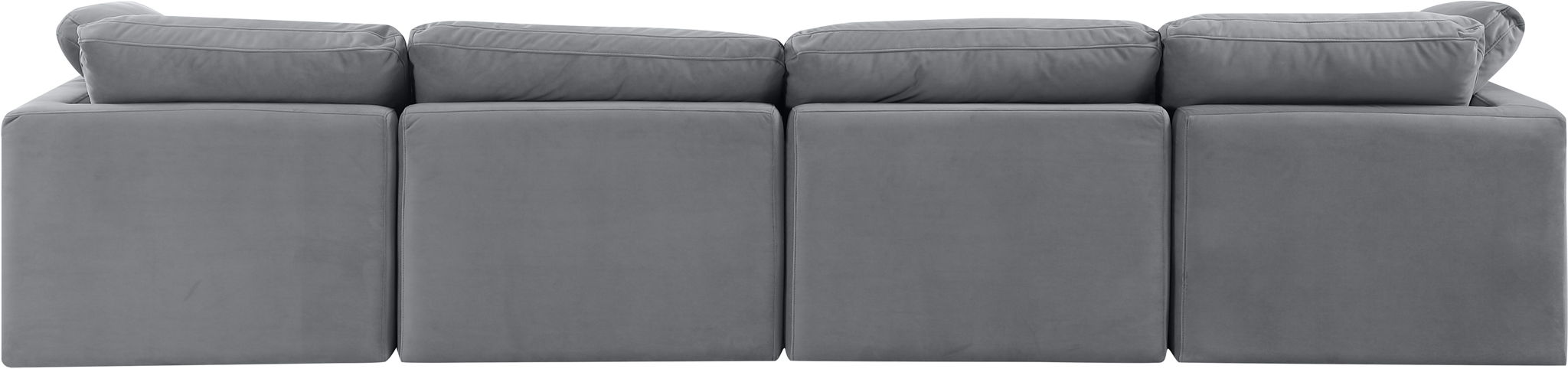Indulge - Velvet 4 Seat Modular Sofa - Urban Living Furniture (Los Angeles, CA)