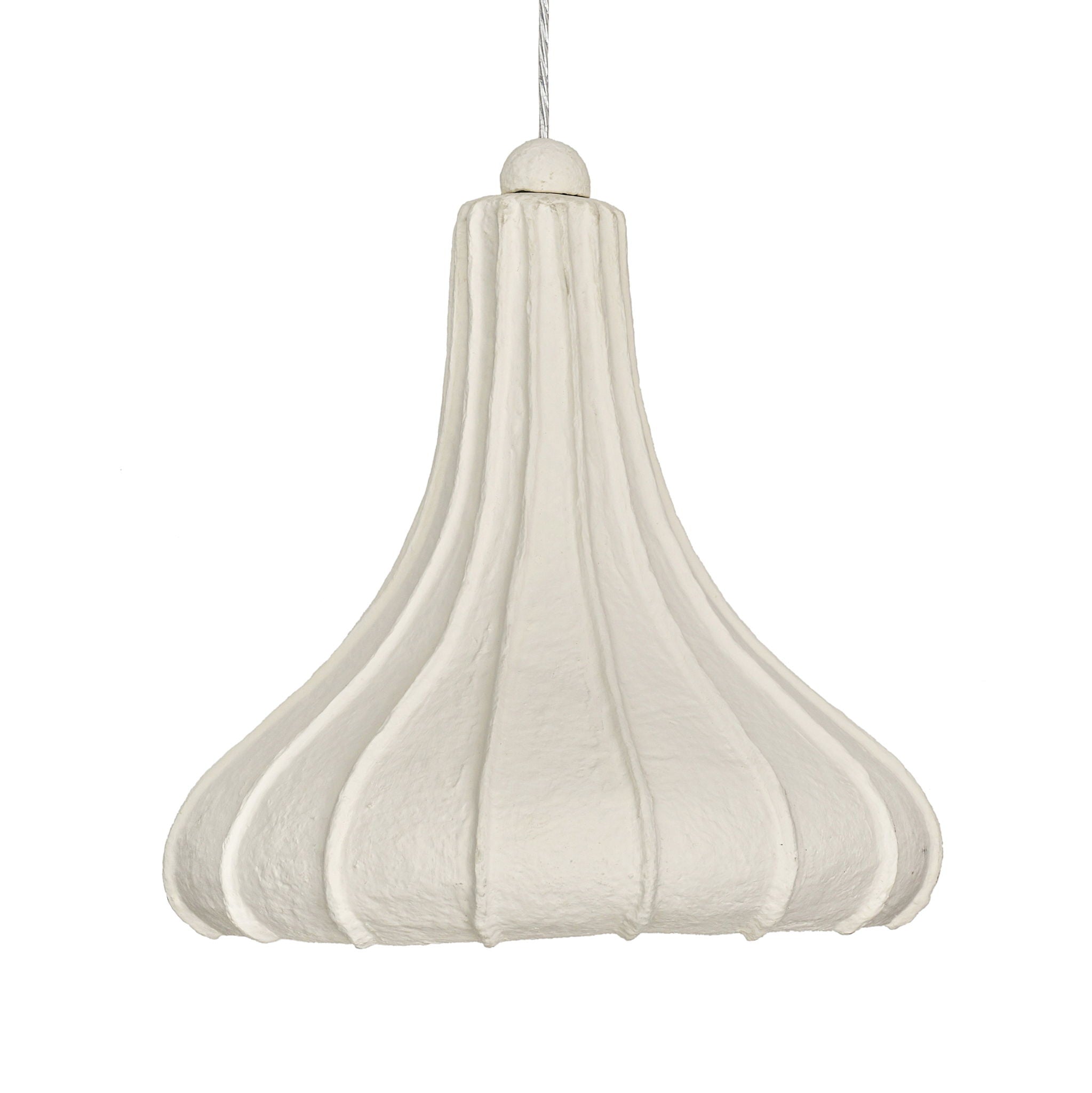 Looma - Cotton Mache Pendant Lamp - Off White - Urban Living Furniture (Los Angeles, CA)
