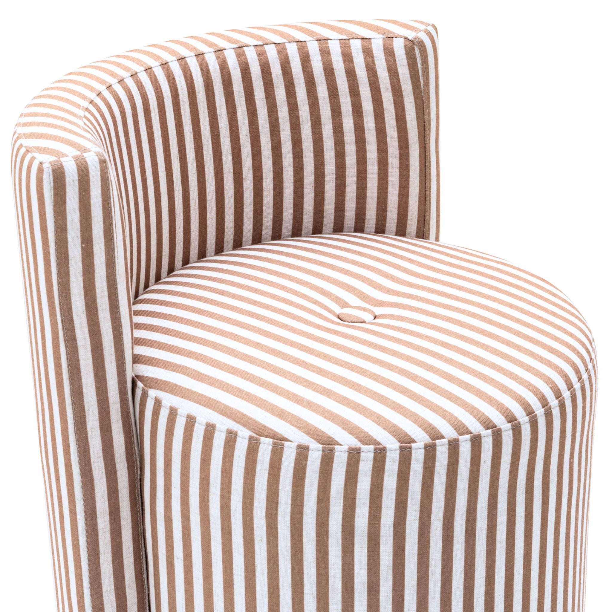 Alyssa - Striped Rolling Desk Chair - Urban Living Furniture (Los Angeles, CA)