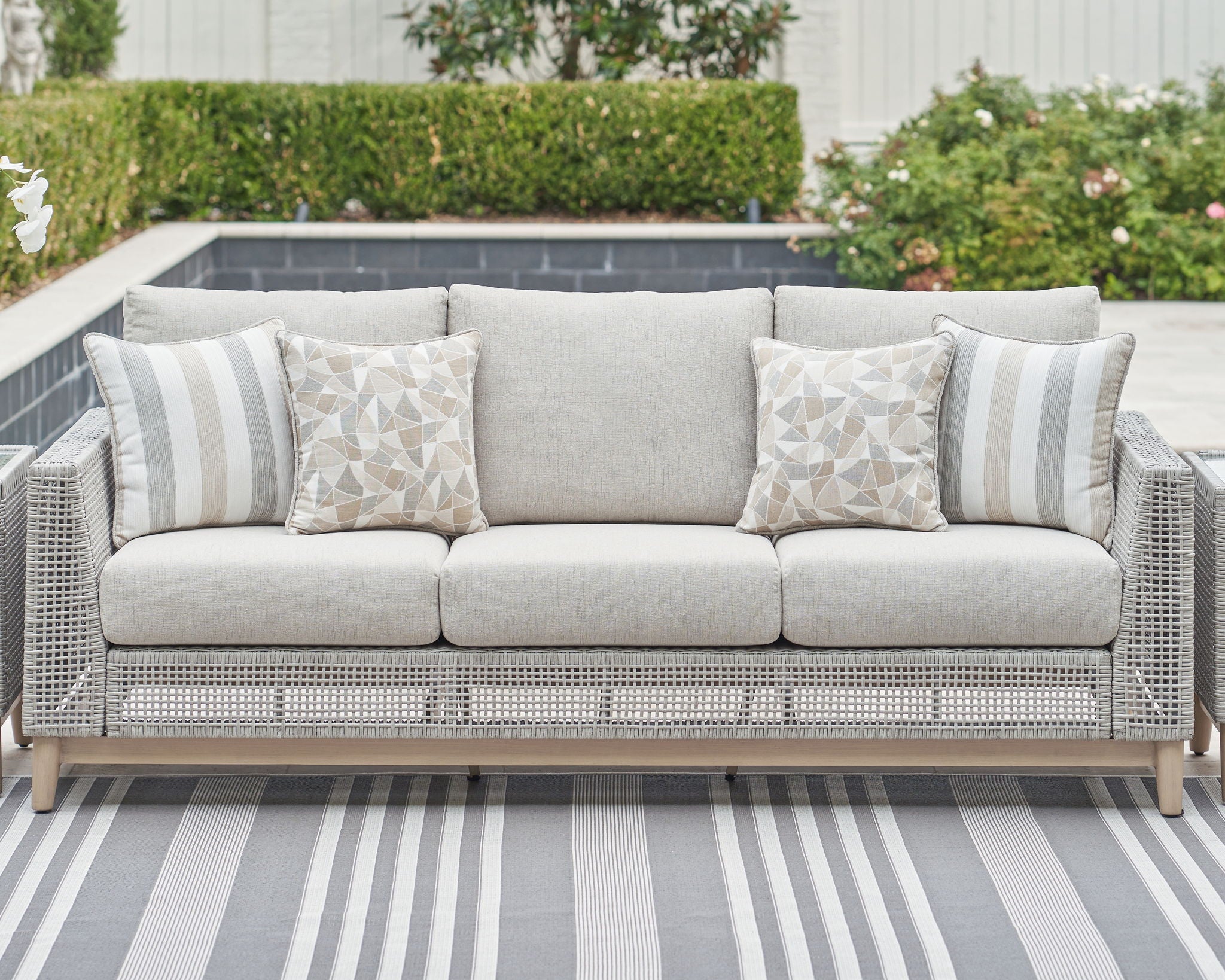 Seton Creek - Gray - Sofa With Cushion - Urban Living Furniture (Los Angeles, CA)