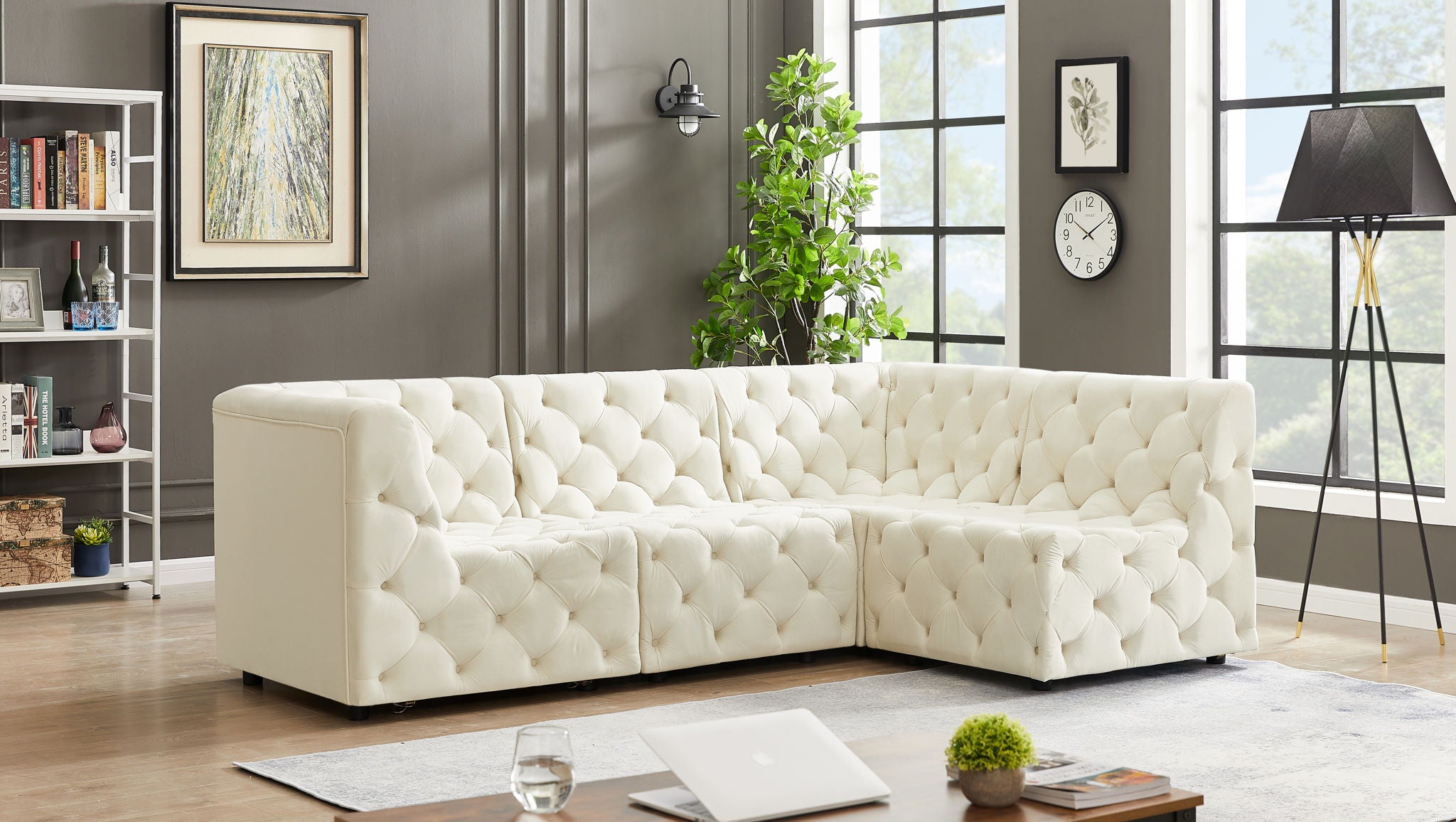 Tuft - 4 Piece Modular Sectional - Urban Living Furniture (Los Angeles, CA)