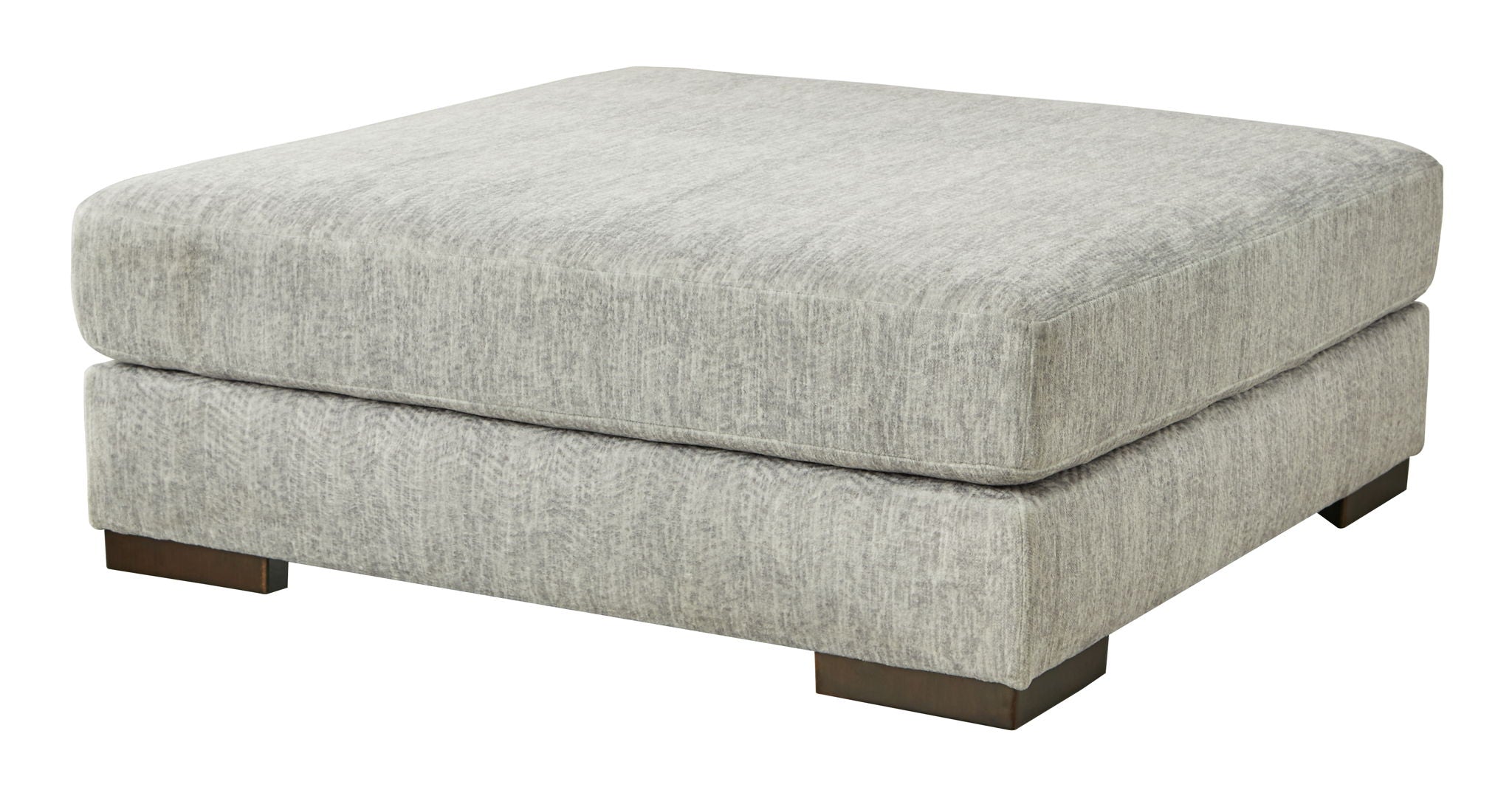 Regent Park - Pewter - Oversized Accent Ottoman - Urban Living Furniture (Los Angeles, CA)