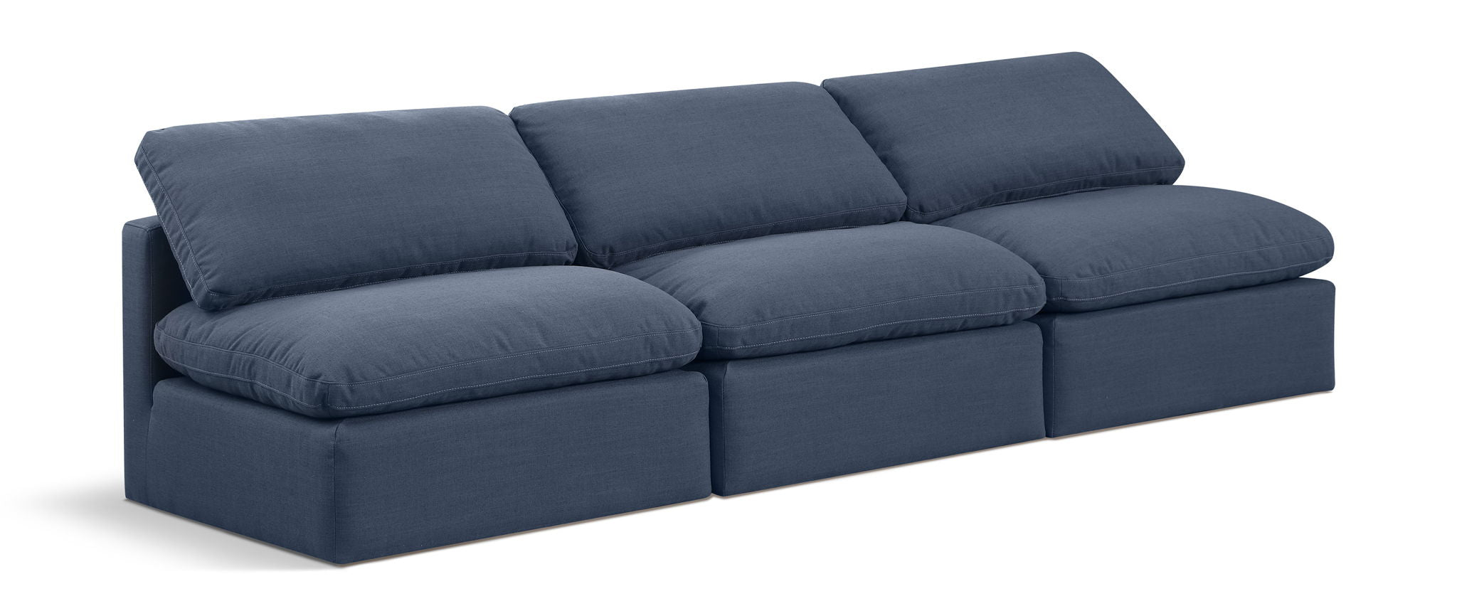 Indulge - Linen 3 Seat Modular Armless Sofa - Urban Living Furniture (Los Angeles, CA)