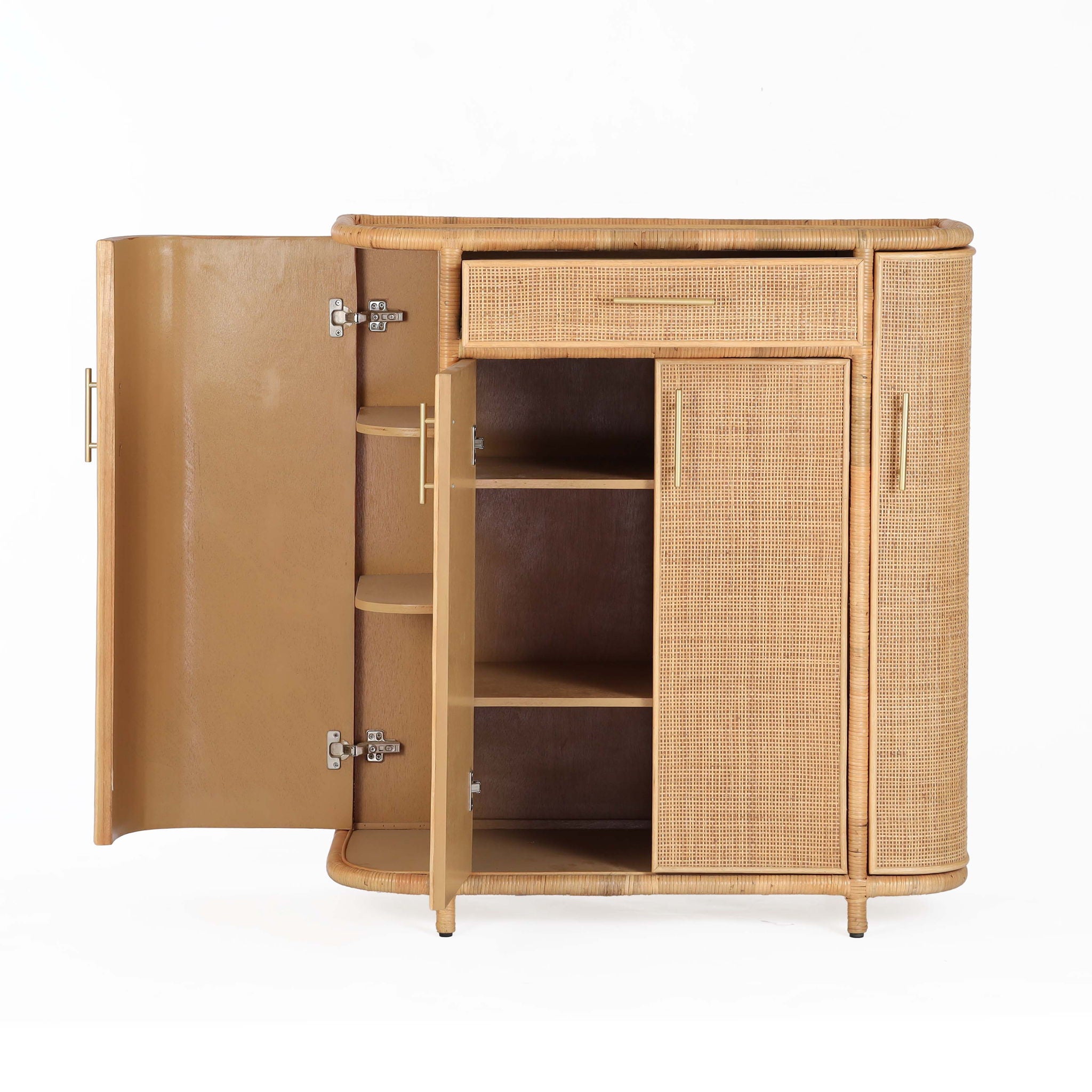Tarot - Rattan Bar Cabinet - Natural