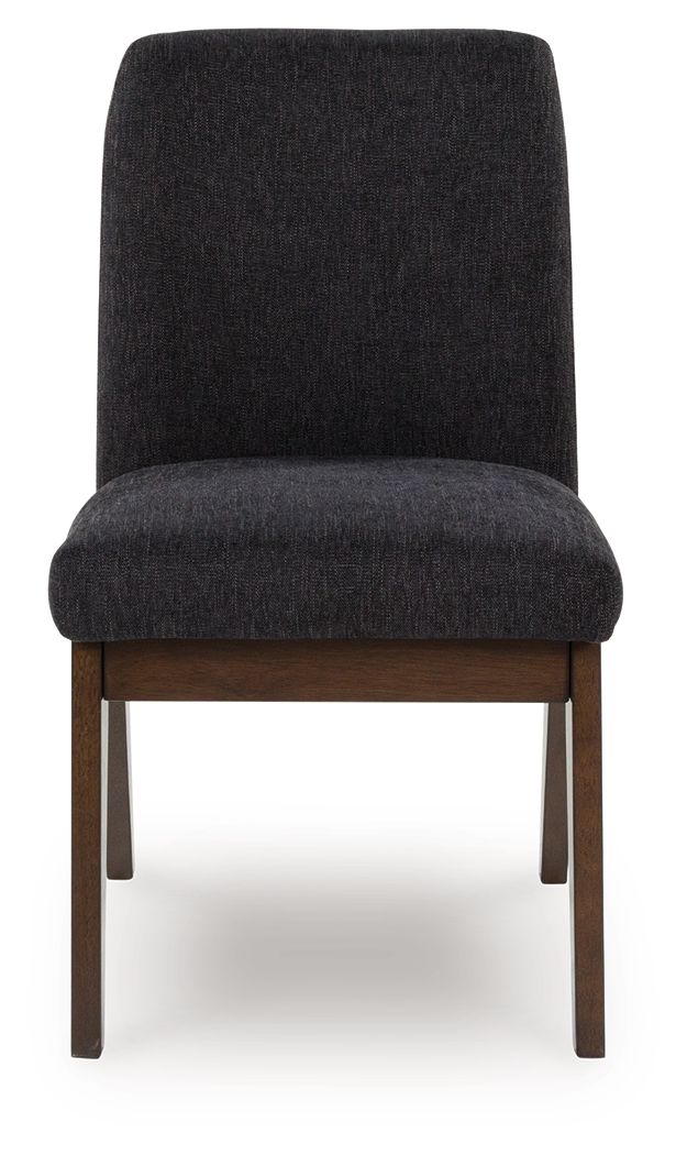 Dilenno - Dark Brown - Dining Upholstered Side Chair (Set of 2) - Urban Living Furniture (Los Angeles, CA)
