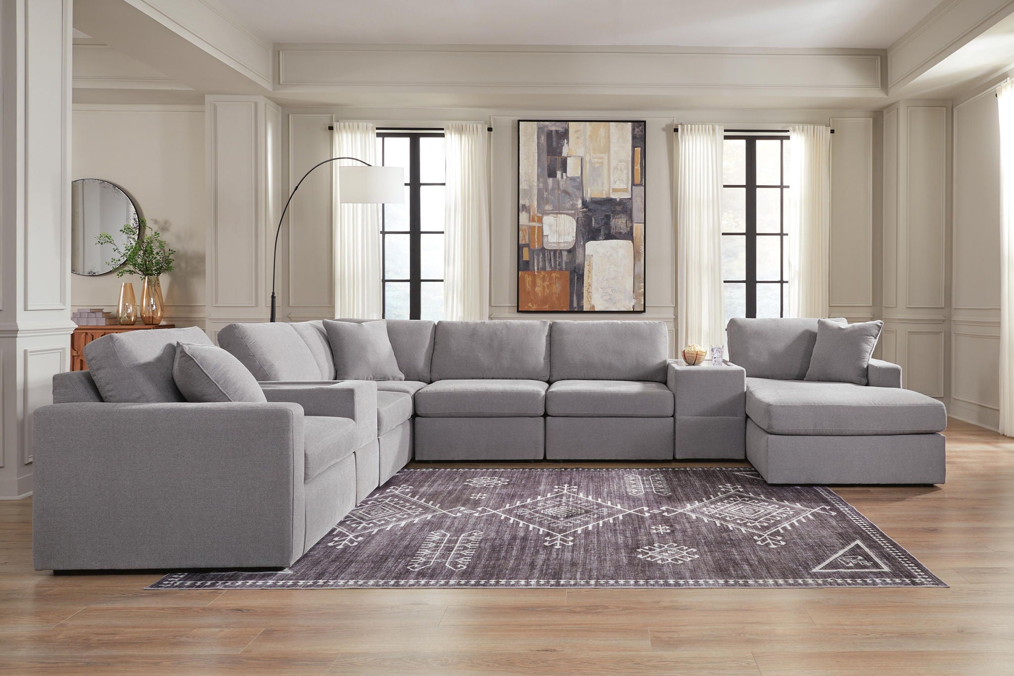 Modmax - Sectional - Granite - Urban Living Furniture (Los Angeles, CA)