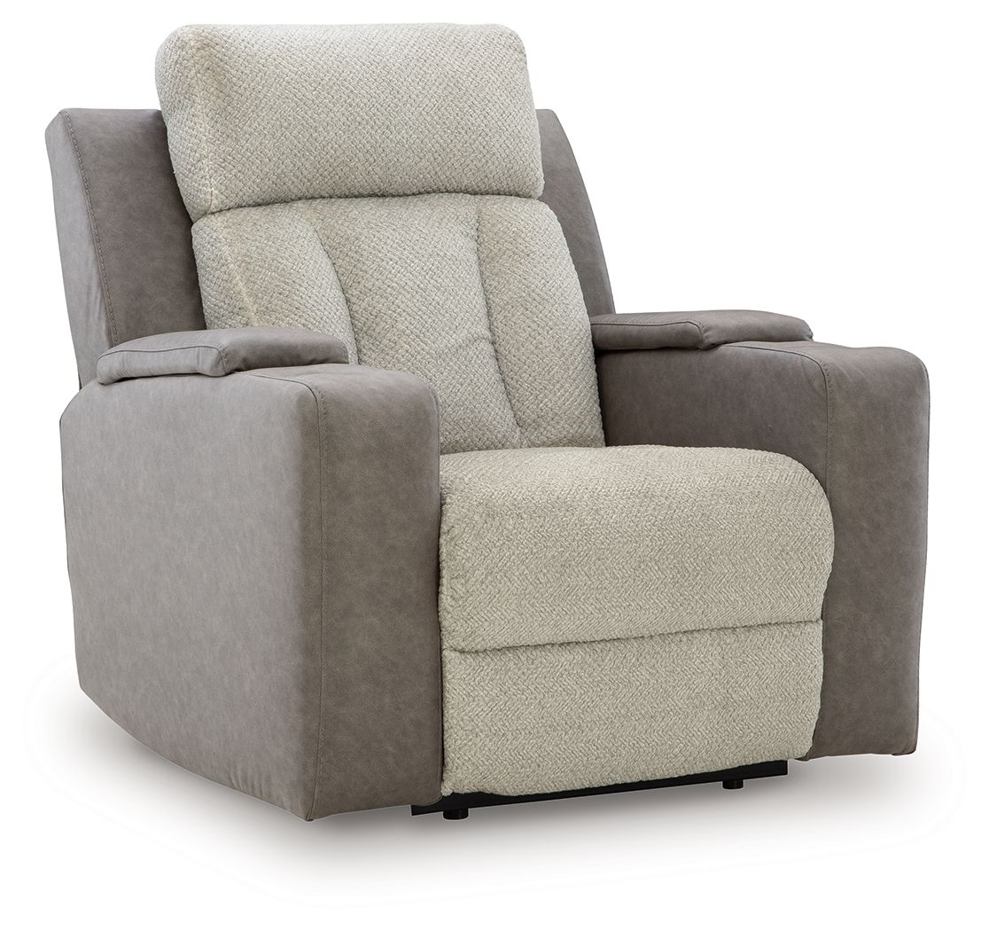 WhipLash - Sisal - Power Recliner With Adj Headrest - Urban Living Furniture (Los Angeles, CA)