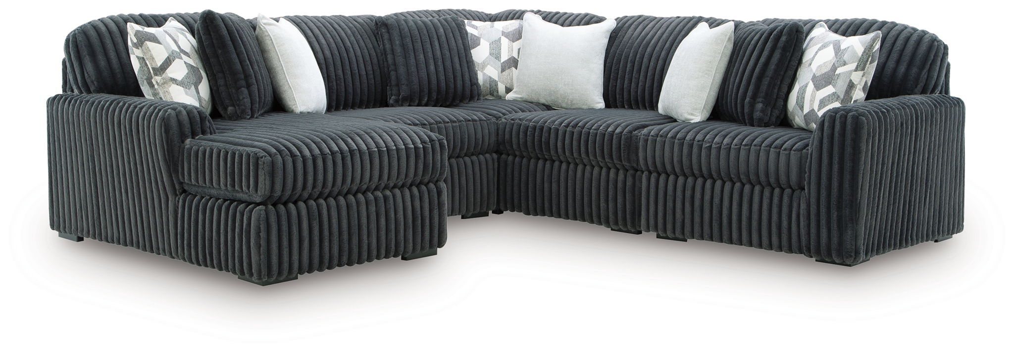 Midnight-Madness - 5 Piece Sectional