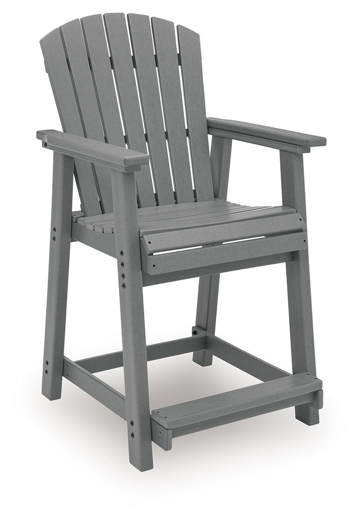 Sanctuary Beach - Barstool (Set of 2) - Dark Gray - Urban Living Furniture (Los Angeles, CA)