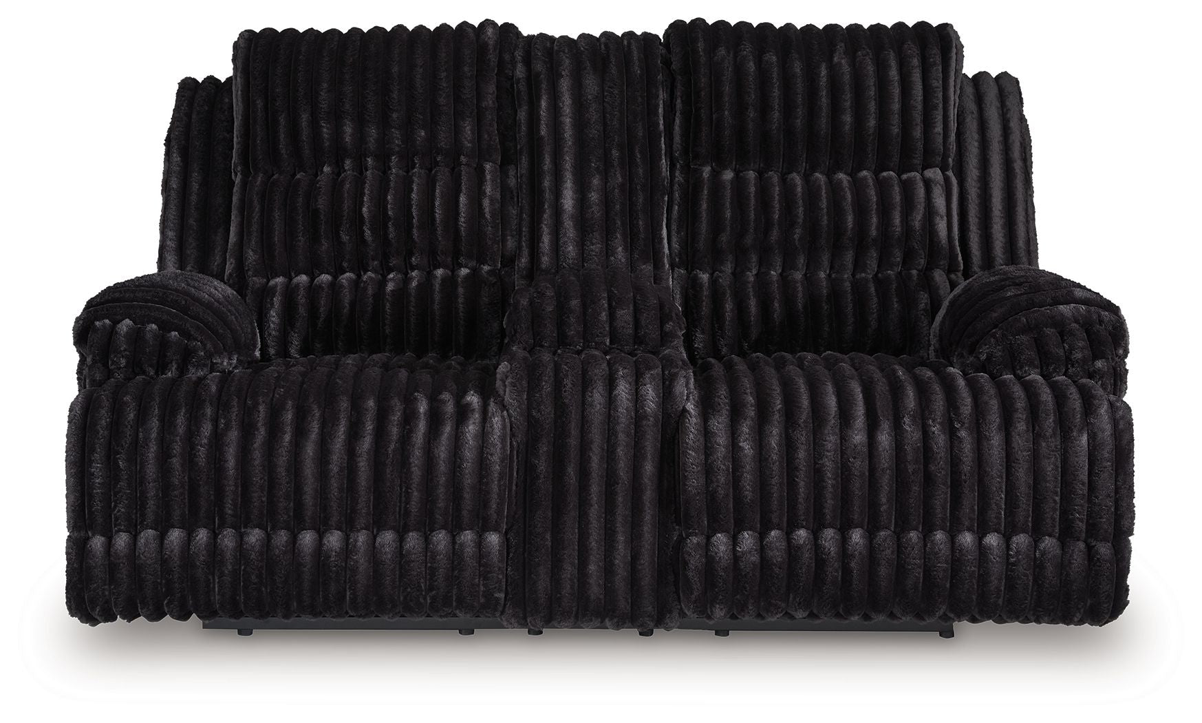 Rhine Falls - Onyx - Double Reclining Power Loveseat With Console - Urban Living Furniture (Los Angeles, CA)