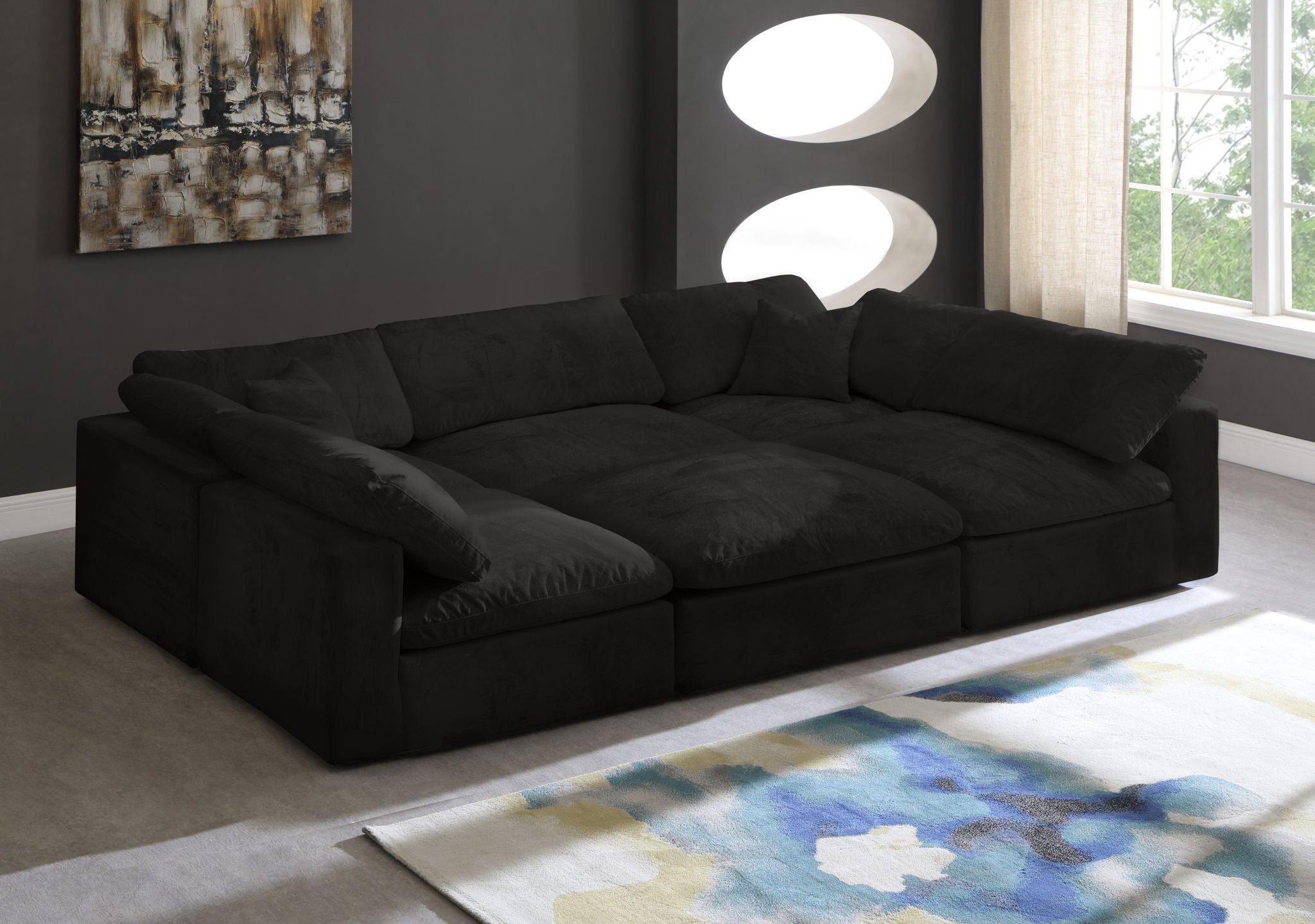 Cozy - 6 Piece Modular Sectional - Urban Living Furniture (Los Angeles, CA)