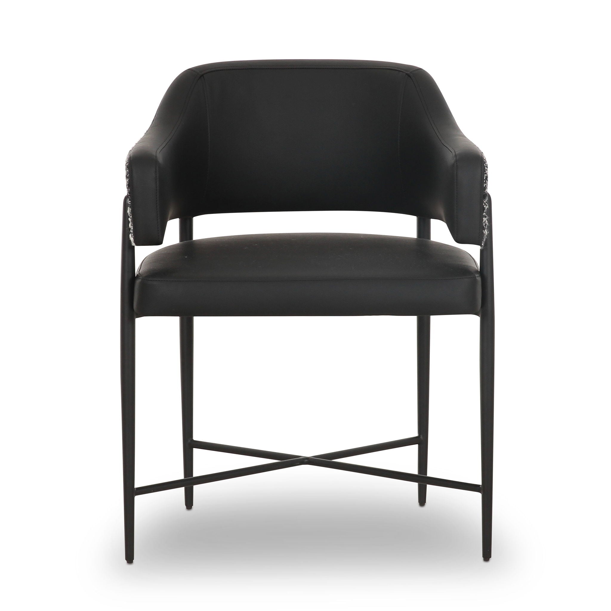 Sezanne - Vegan Leather 2-Tone Dining Chair - Urban Living Furniture (Los Angeles, CA)
