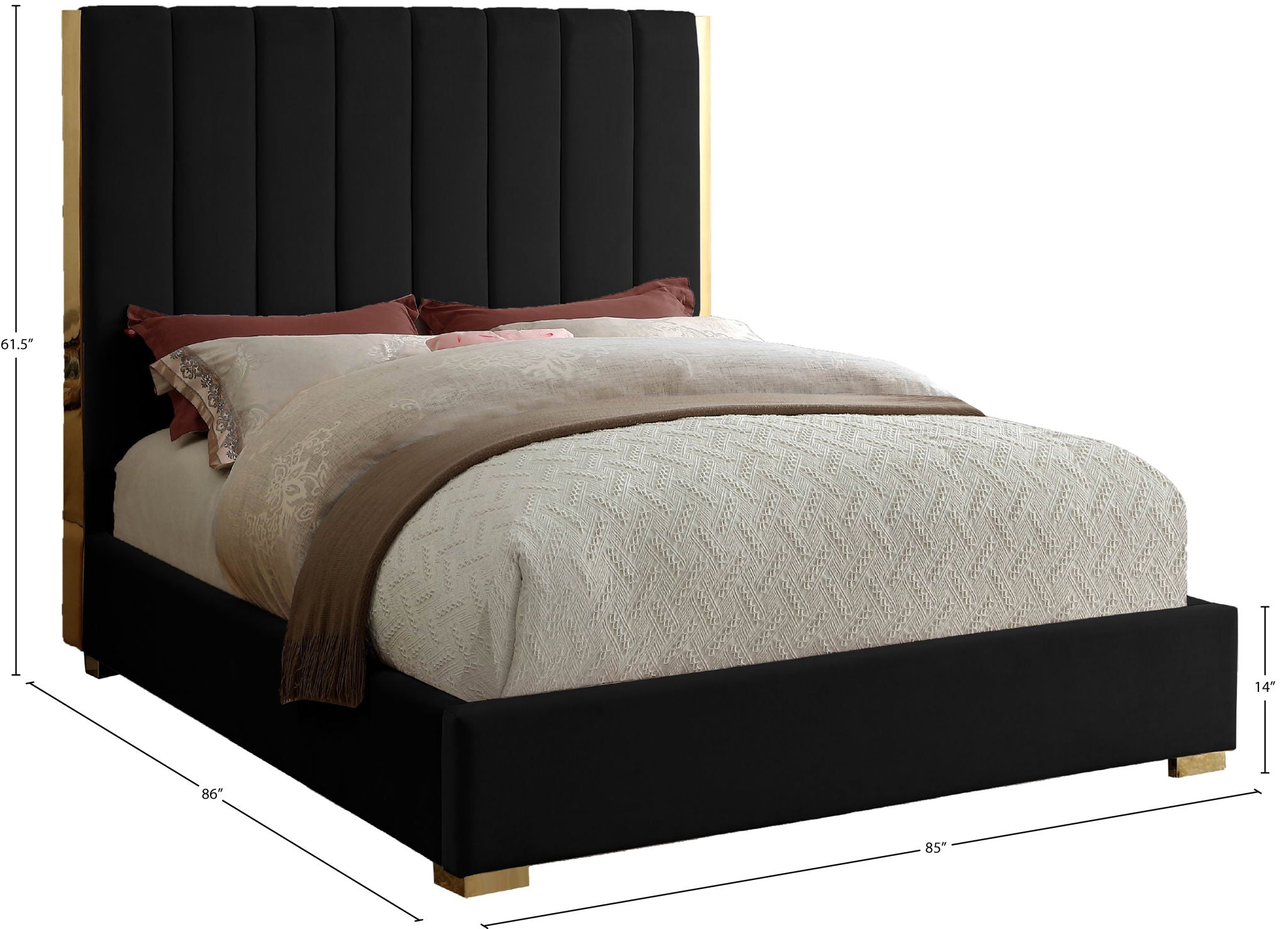 Becca - Bed - Urban Living Furniture (Los Angeles, CA)