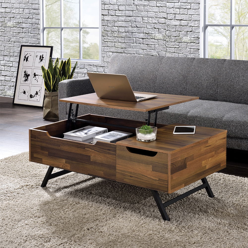 Throm - Coffee Table With Lift Top - Walnut - Urban Living Furniture (Los Angeles, CA)