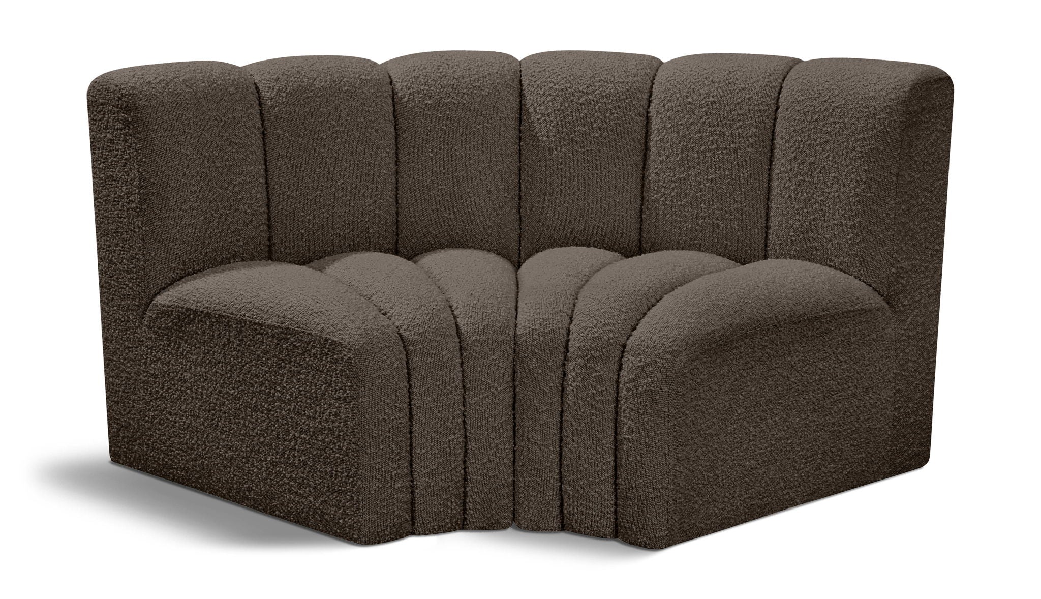 Arc - Boucle Fabric 2 Piece Modular Sofa - Urban Living Furniture (Los Angeles, CA)