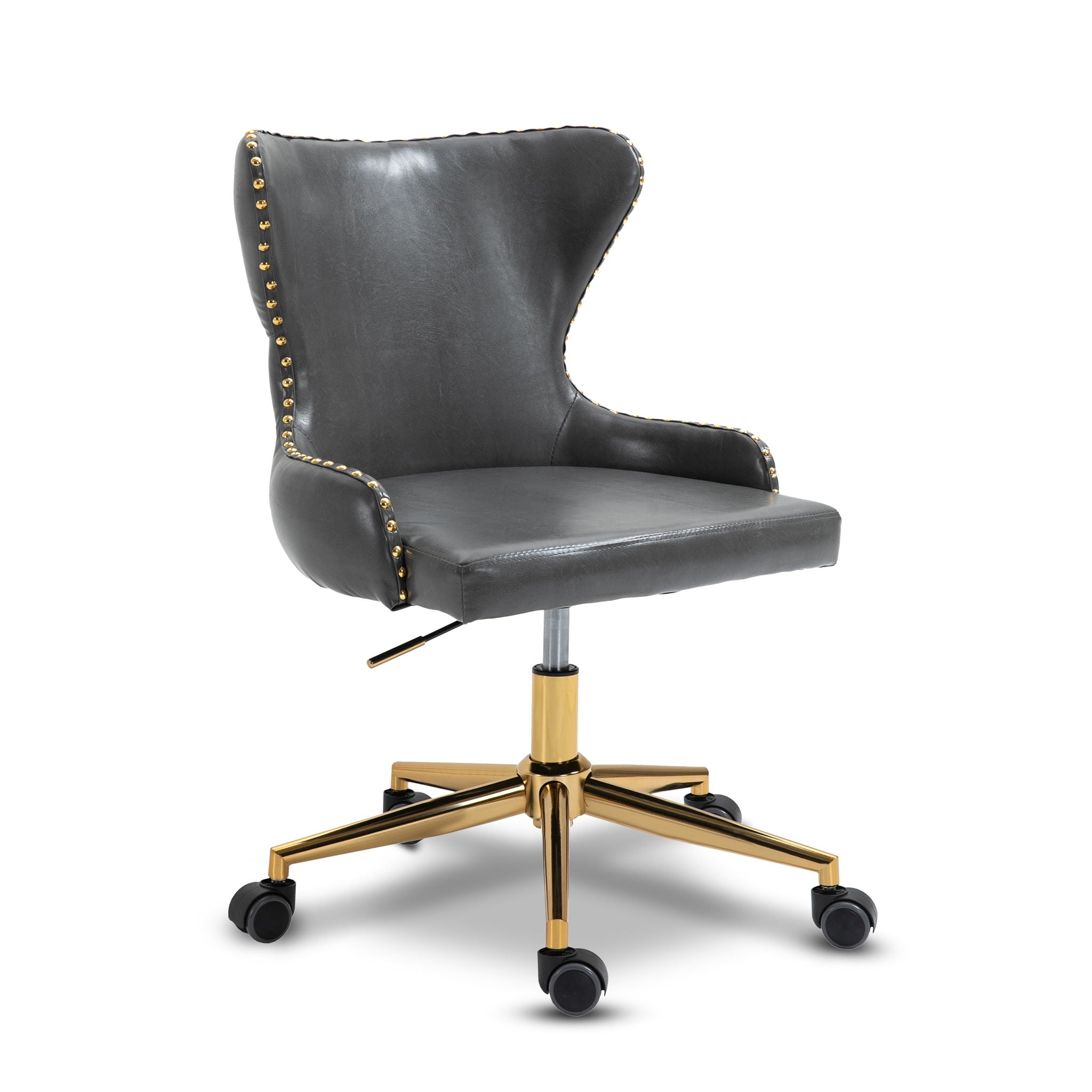 Hendrix - Office Chair with Gold Legs - Urban Living Furniture (Los Angeles, CA)
