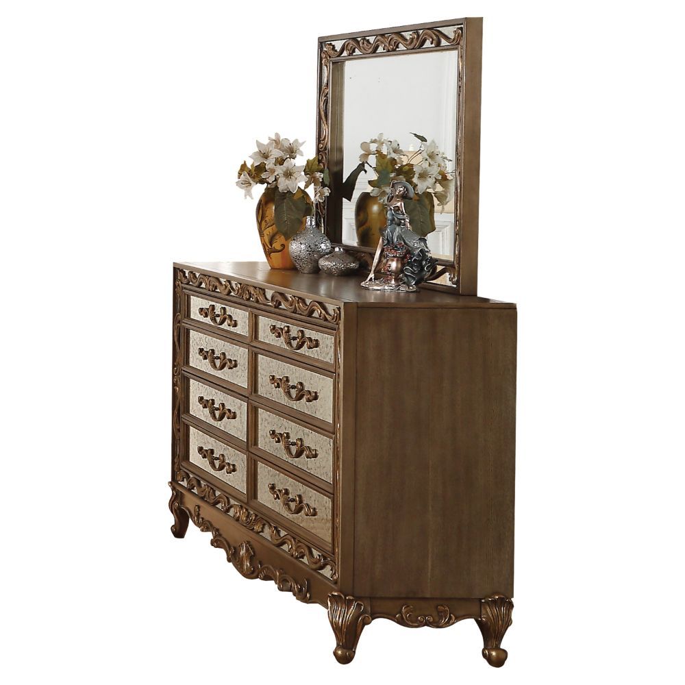 Orianne - Dresser - Antique Gold - Urban Living Furniture (Los Angeles, CA)