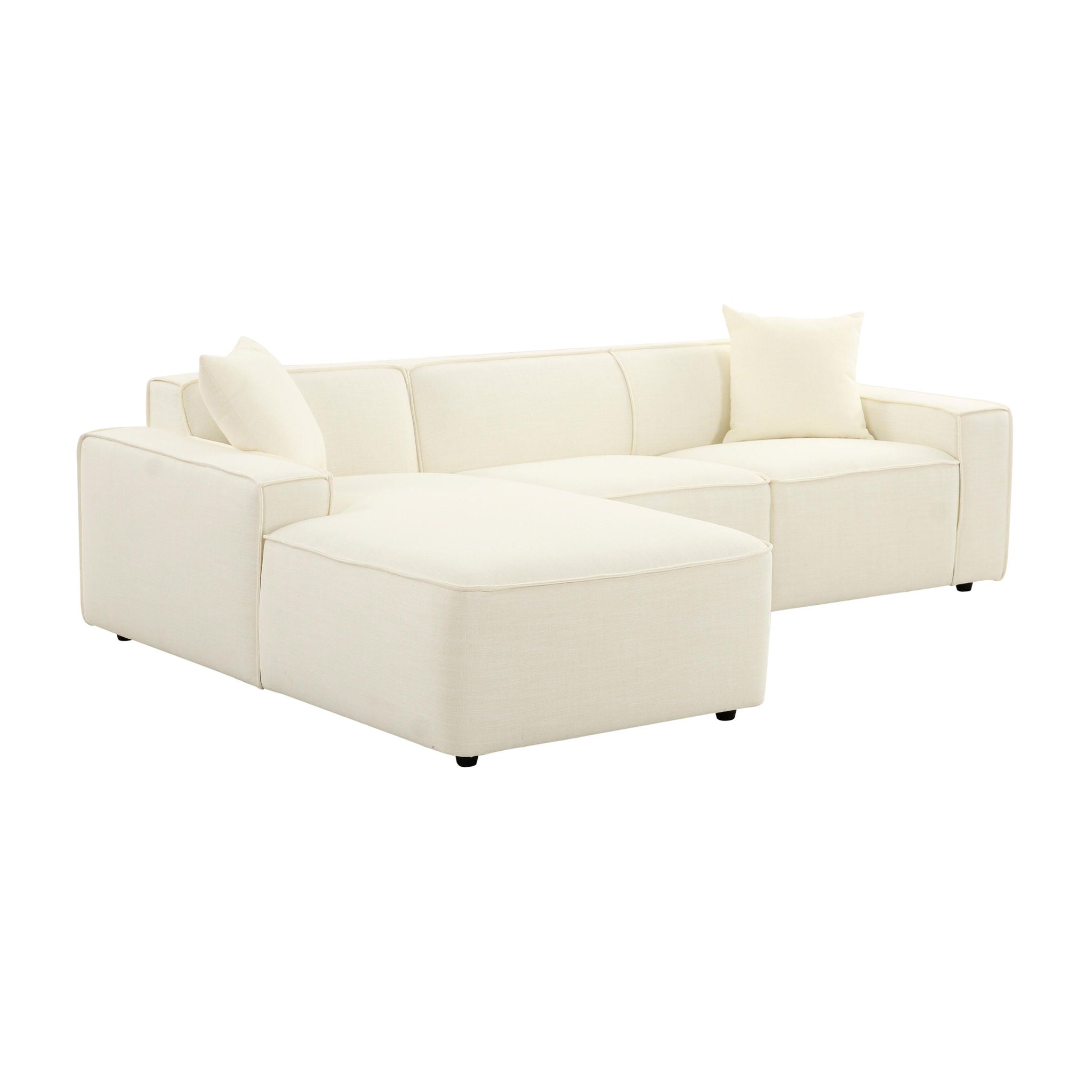 Olafur - Velvet Sectional - Urban Living Furniture (Los Angeles, CA)