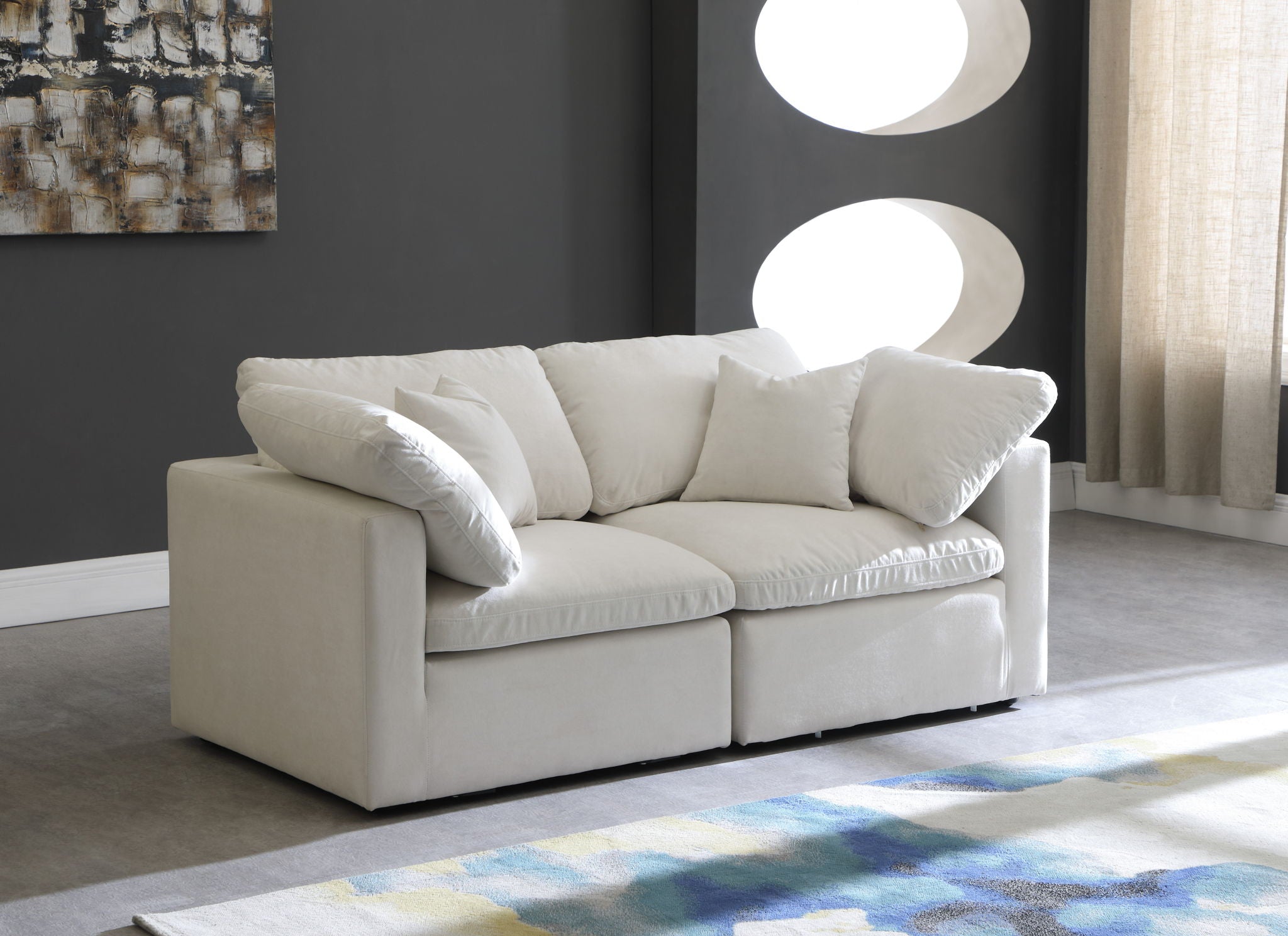 Plush - Modular 2 Seat Sofa - Urban Living Furniture (Los Angeles, CA)