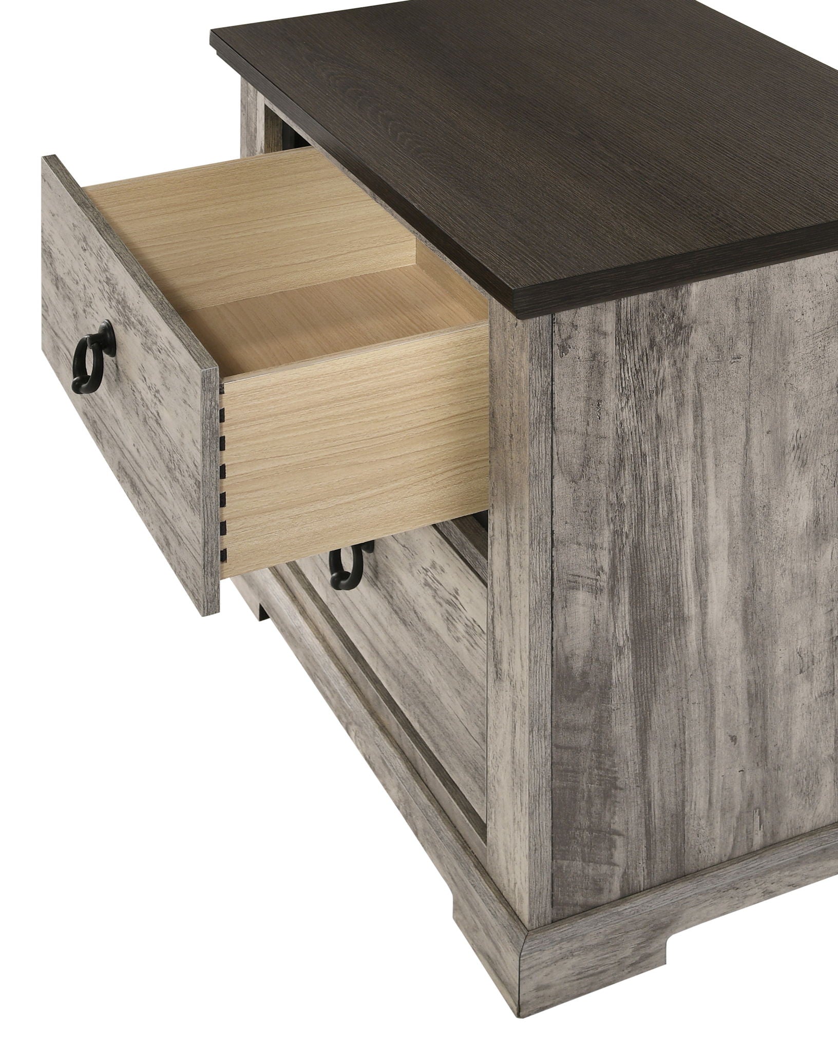 Ella-Mae - Nightstand - Gray - Urban Living Furniture (Los Angeles, CA)