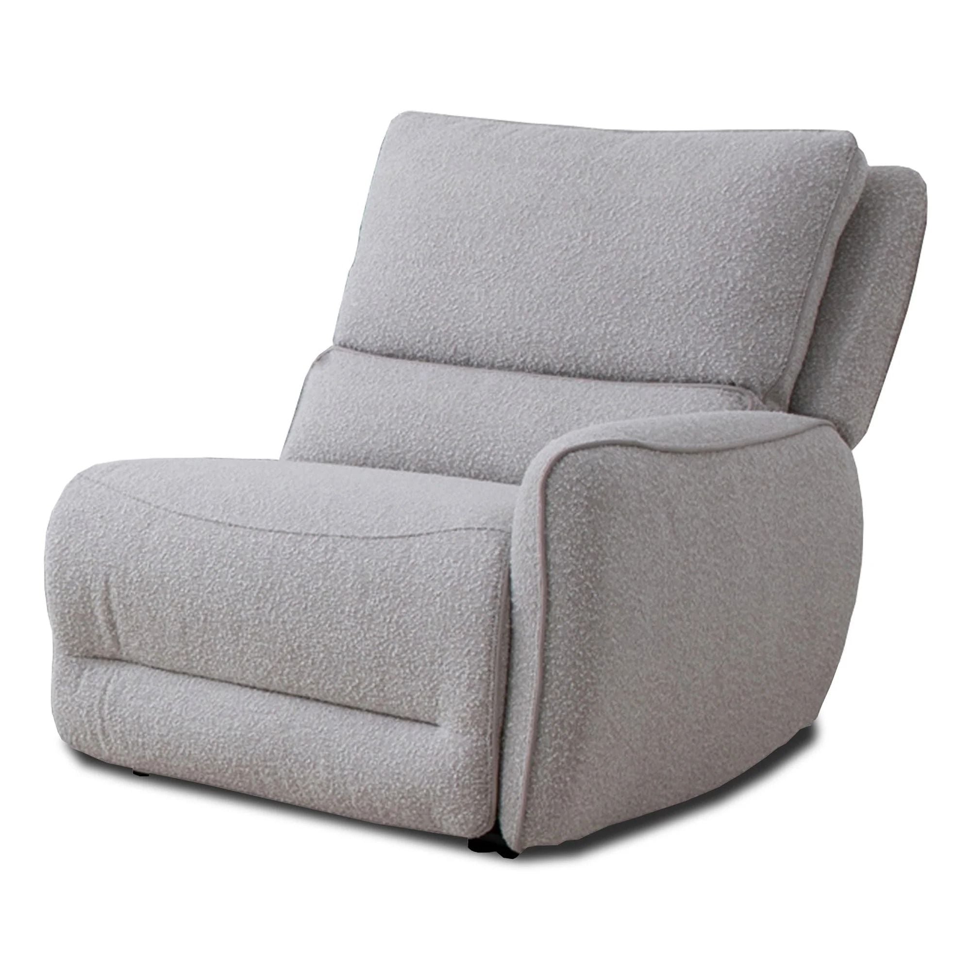 Stellar - Power Right Arm Facing Zero Gravity Recliner - Bloke Cotton - Urban Living Furniture (Los Angeles, CA)