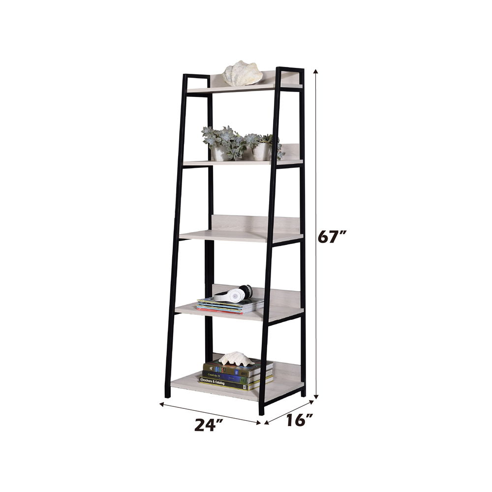 Wendral - 23"L Bookshelf - Natural & Black - Urban Living Furniture (Los Angeles, CA)