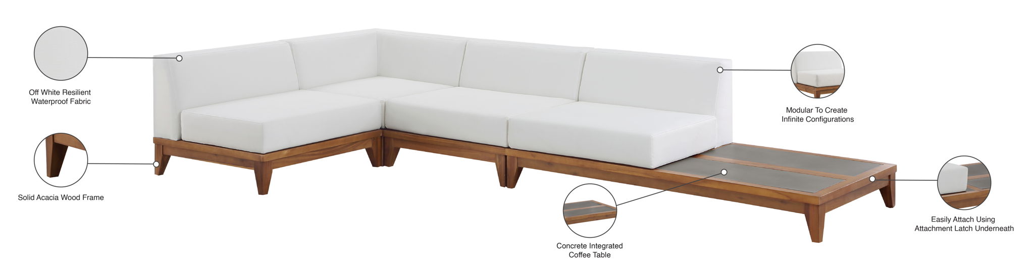 Rio - Modular Sectional - Urban Living Furniture (Los Angeles, CA)